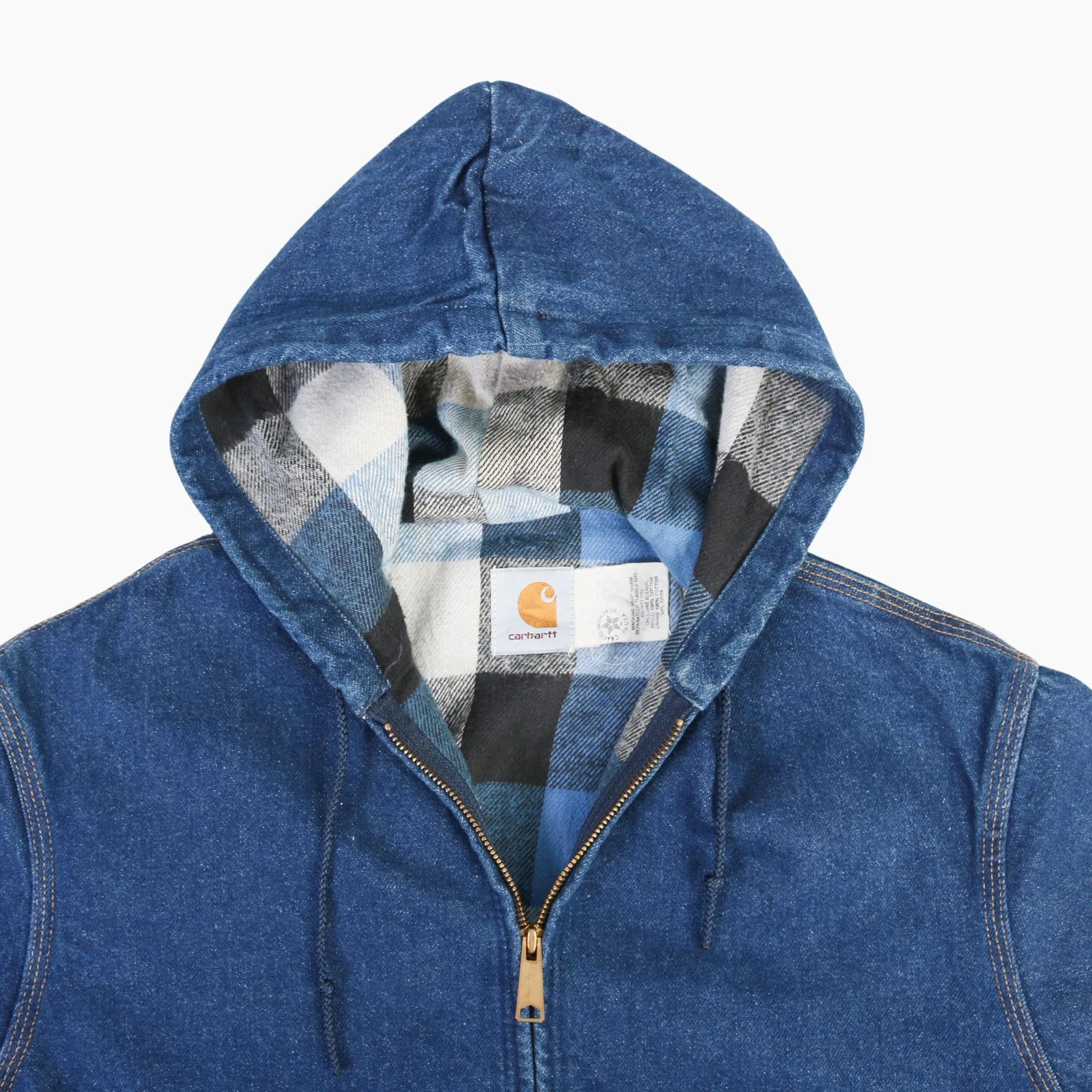 Active Hooded Jacket - Denim