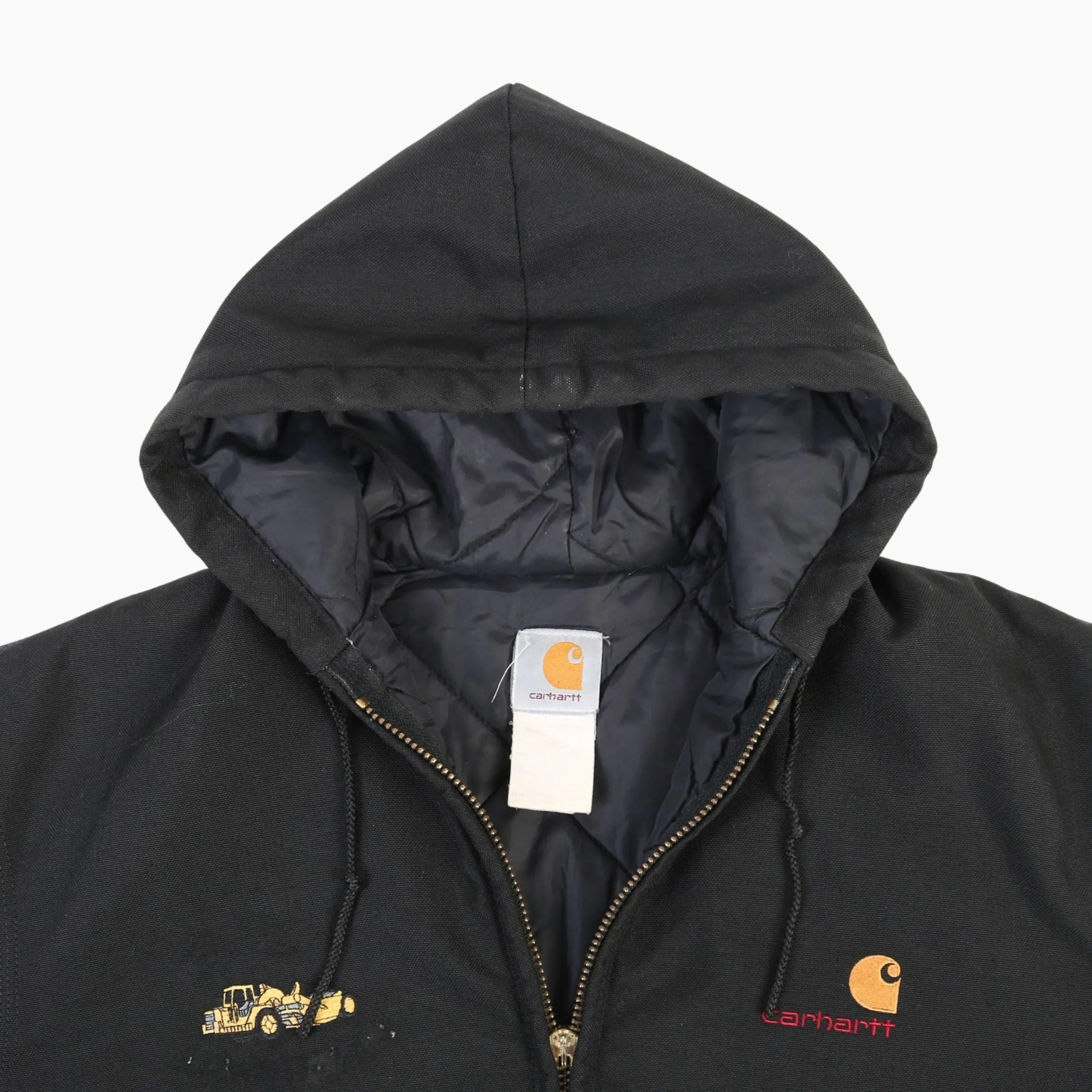 Active Hooded Jacket - Washed Black