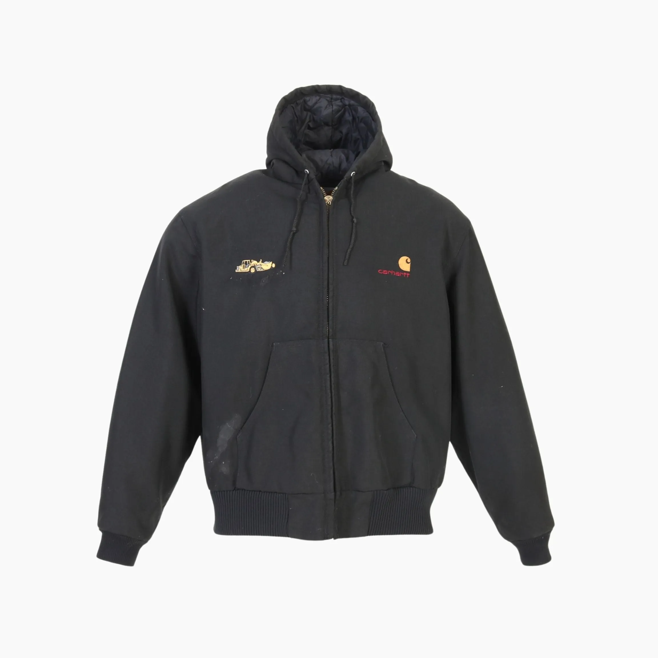 Active Hooded Jacket - Washed Black