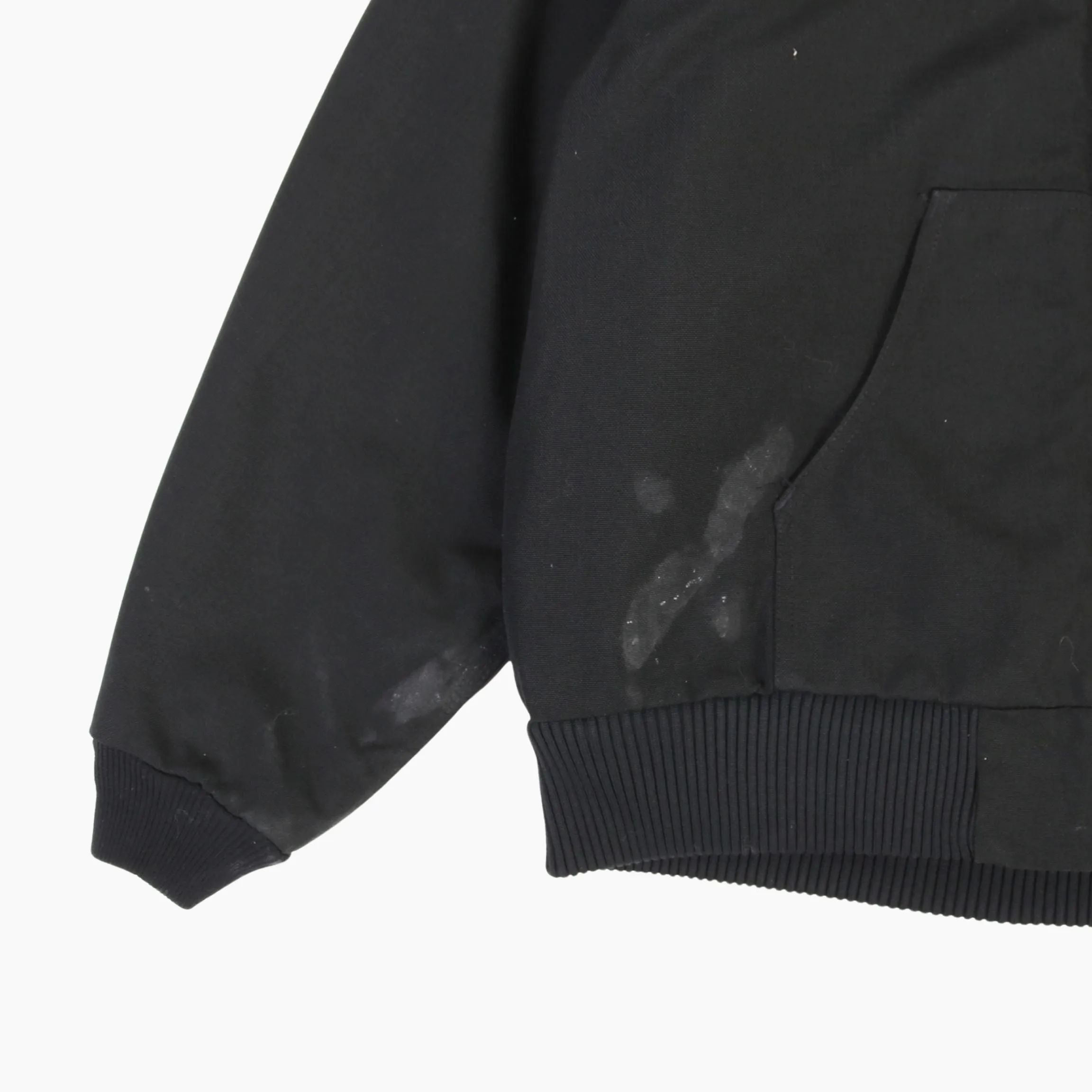 Active Hooded Jacket - Washed Black