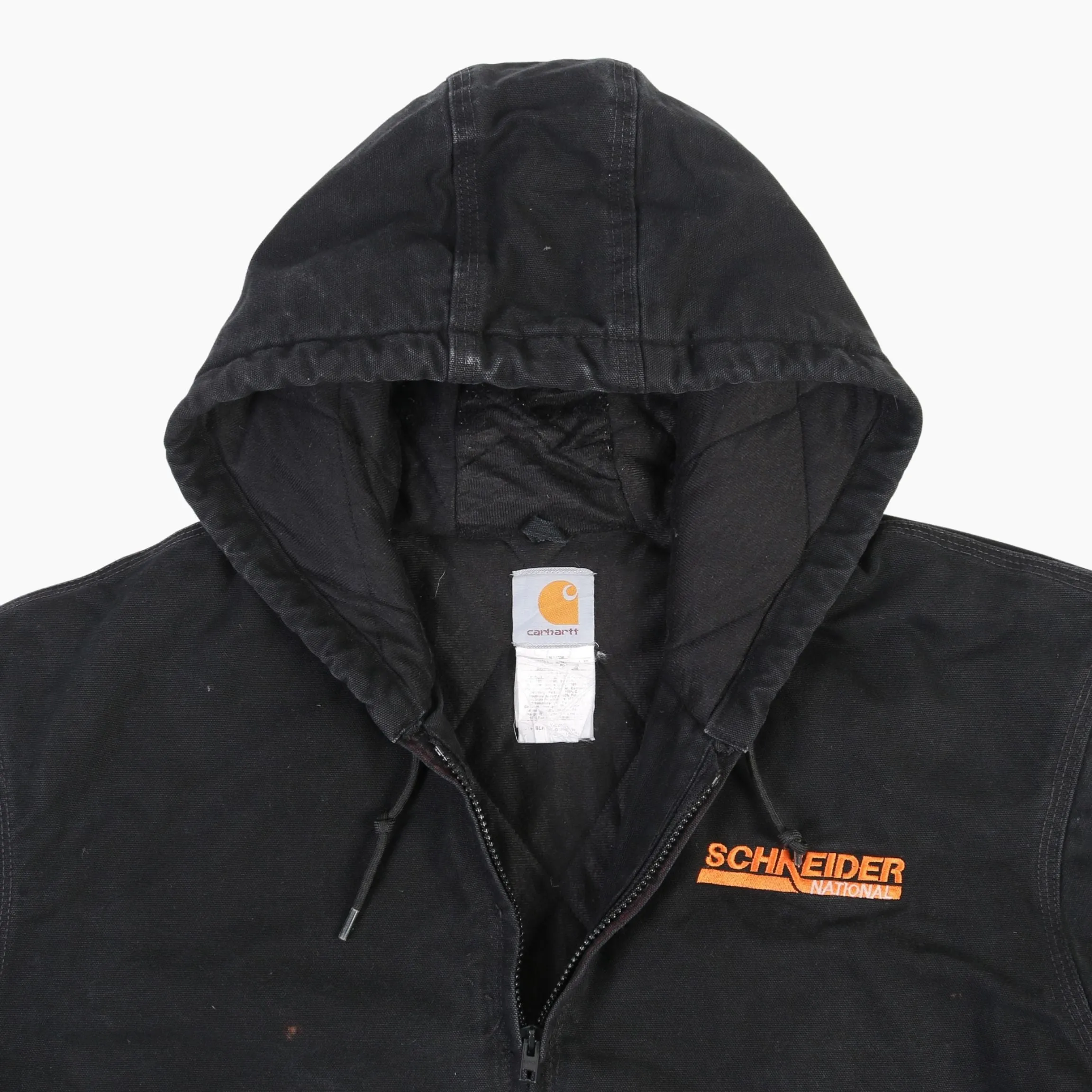 Active Hooded Jacket - Washed Black