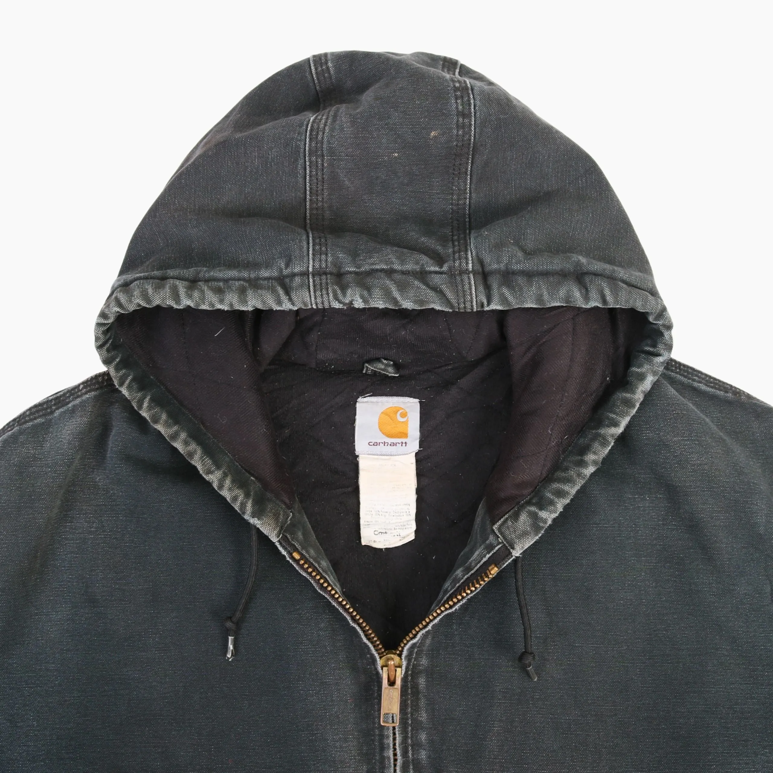 Active Hooded Jacket - Washed Black