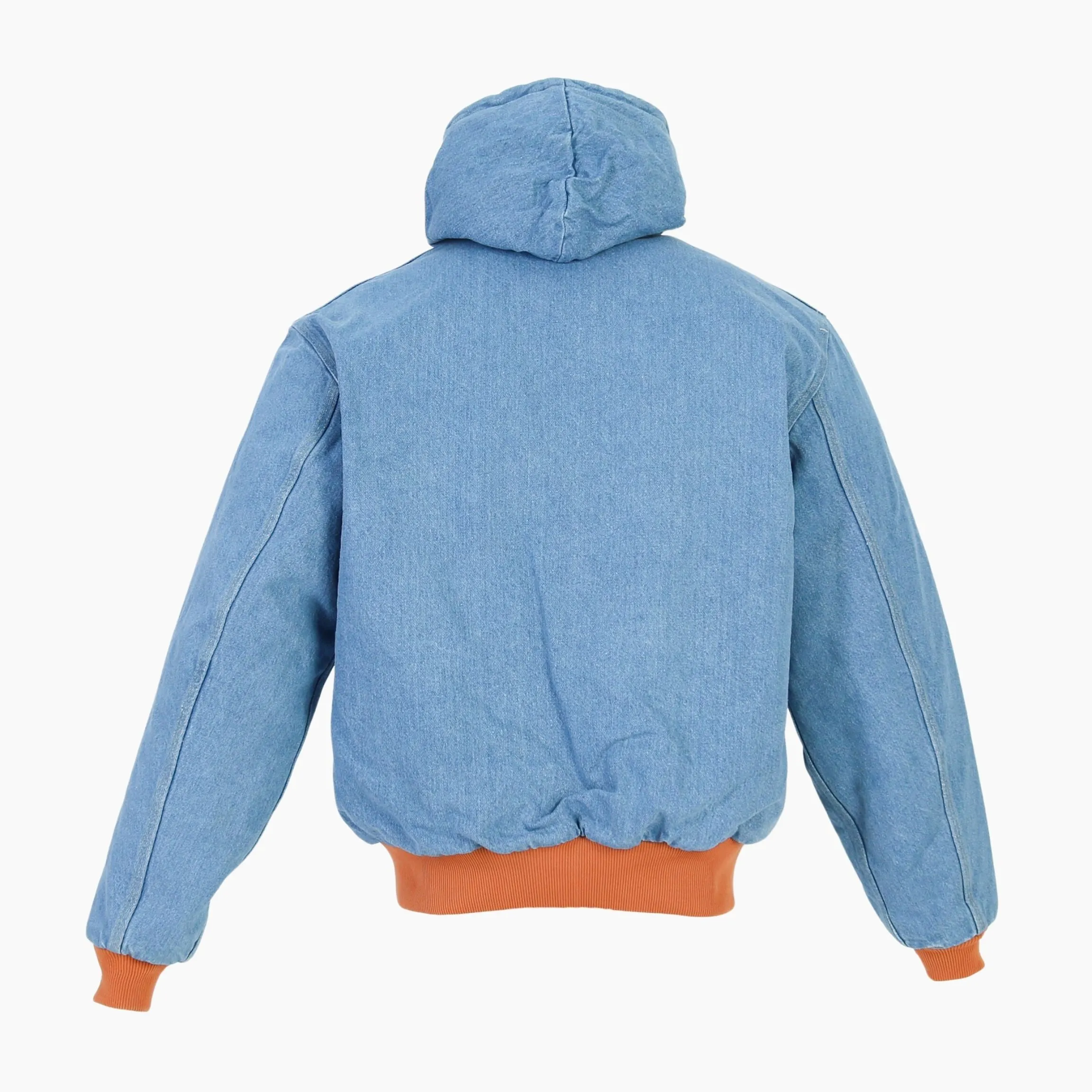 Active Hooded Jacket - Washed Denim