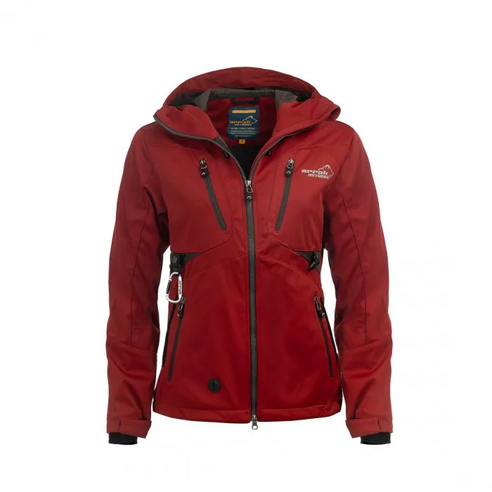 AKKA Lady Softshell Jacket (Dark Red)