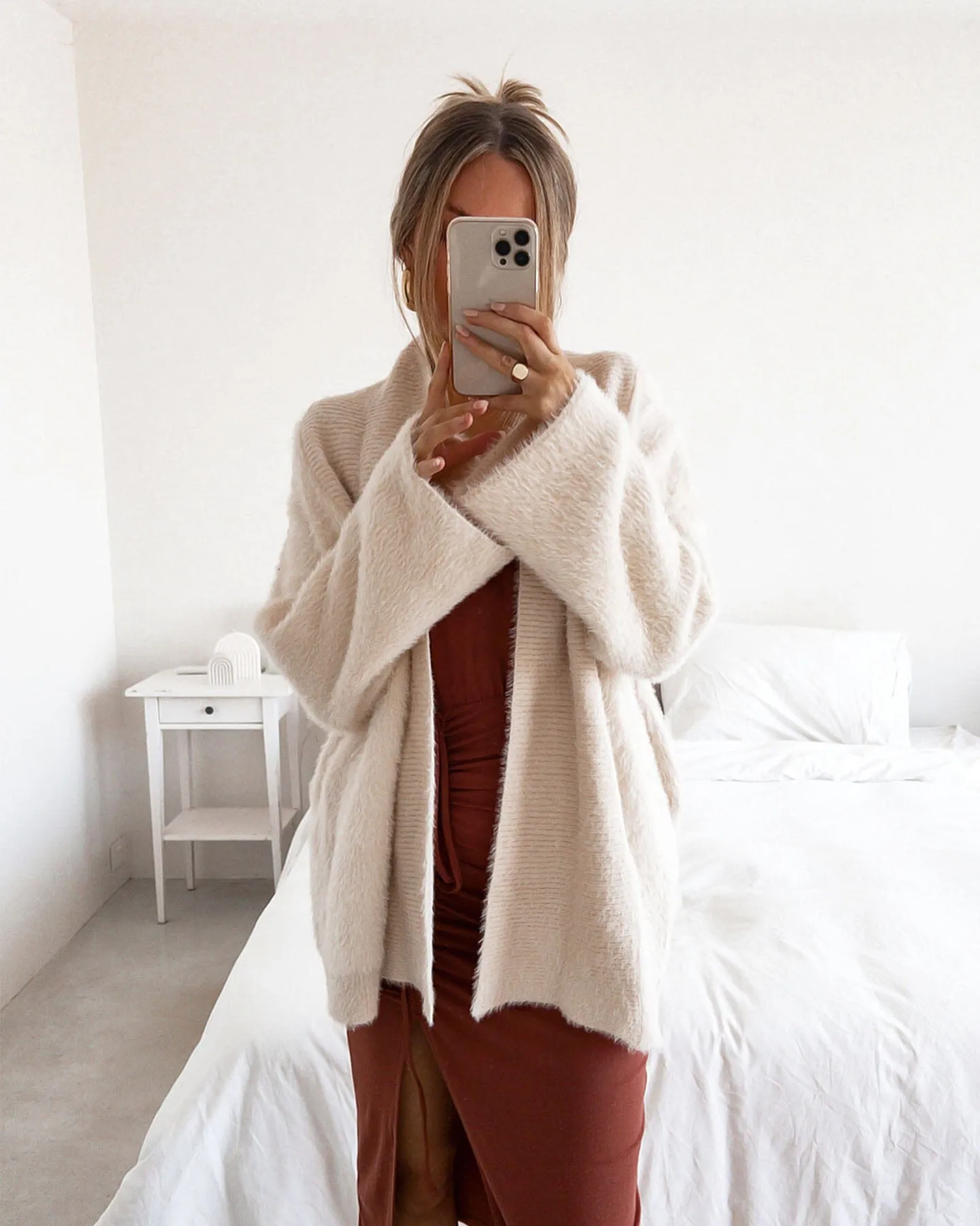 Alaska Cardigan - Beige