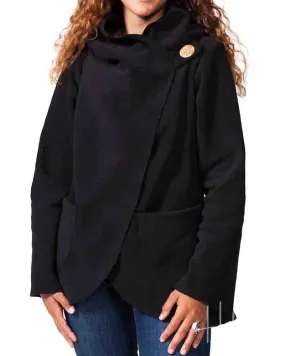 Black Fleecia Jacket