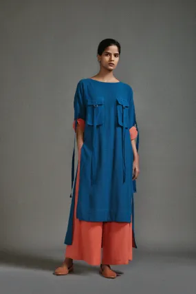 Blue New Ruka Tunic Set