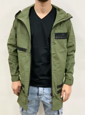 Buyer's Choice Jacket - Reflective Windbraker - Khaki Olive - 20404019