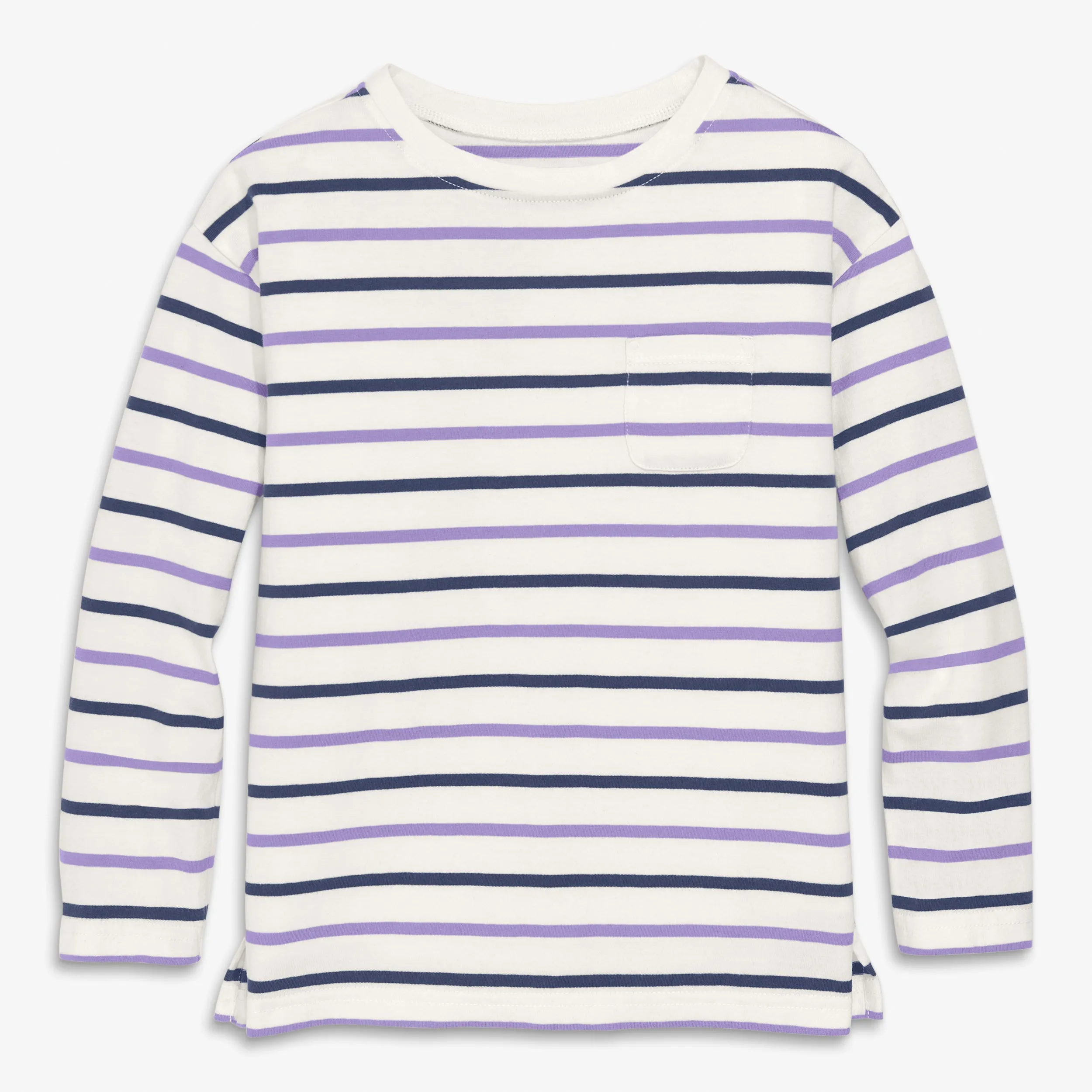 Clearance long sleeve legging tee in stripe