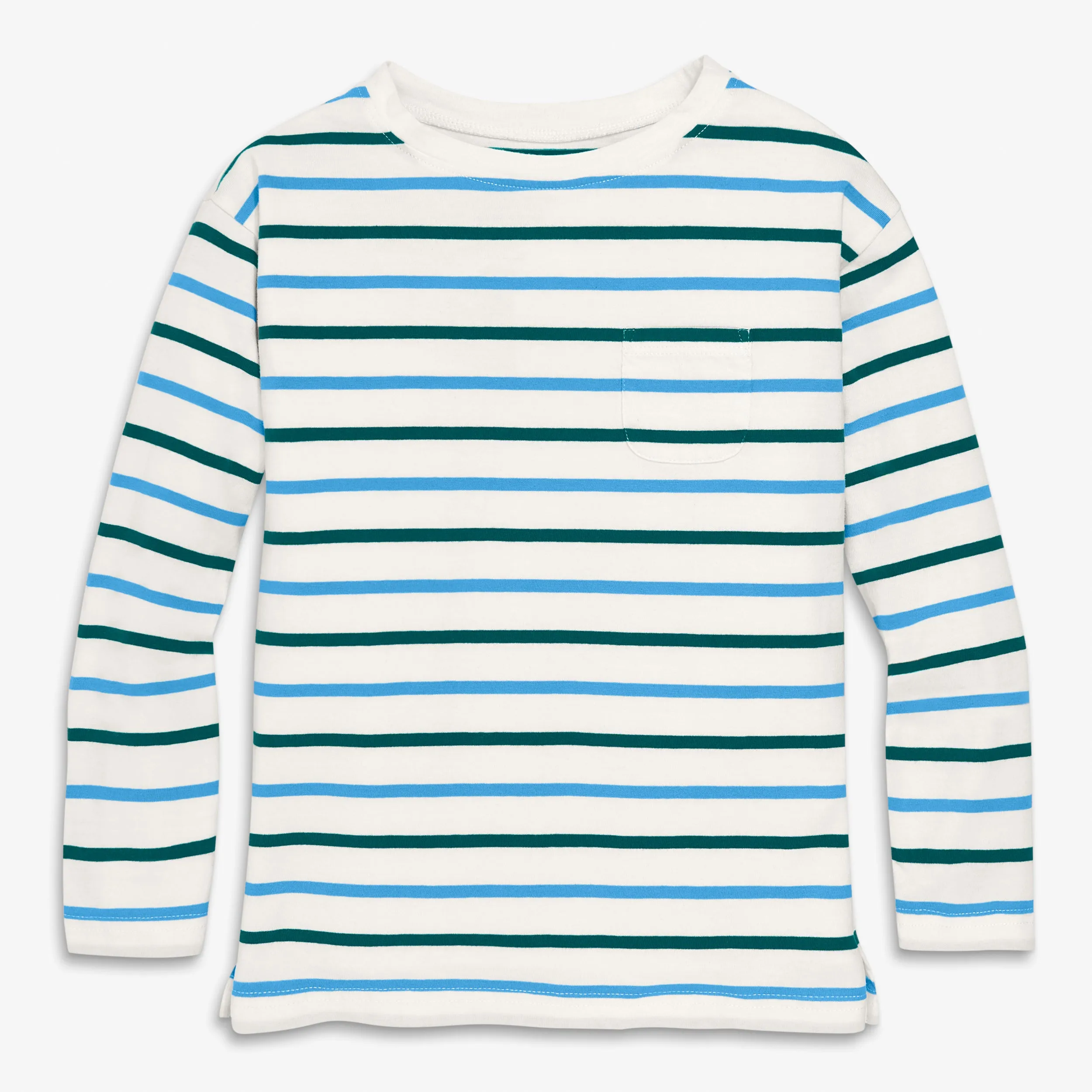 Clearance long sleeve legging tee in stripe