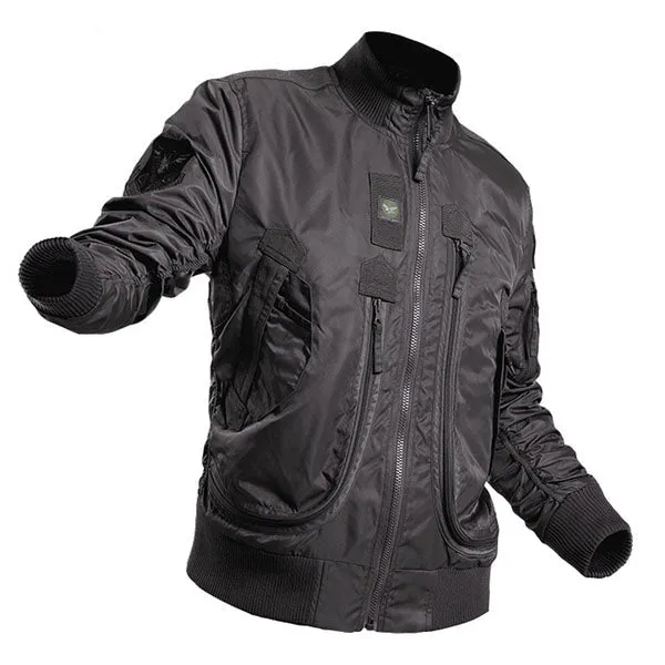 Cool Stand Collar Flight Men's Jacket