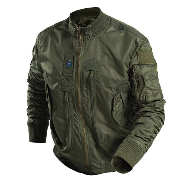 Cool Stand Collar Flight Men's Jacket