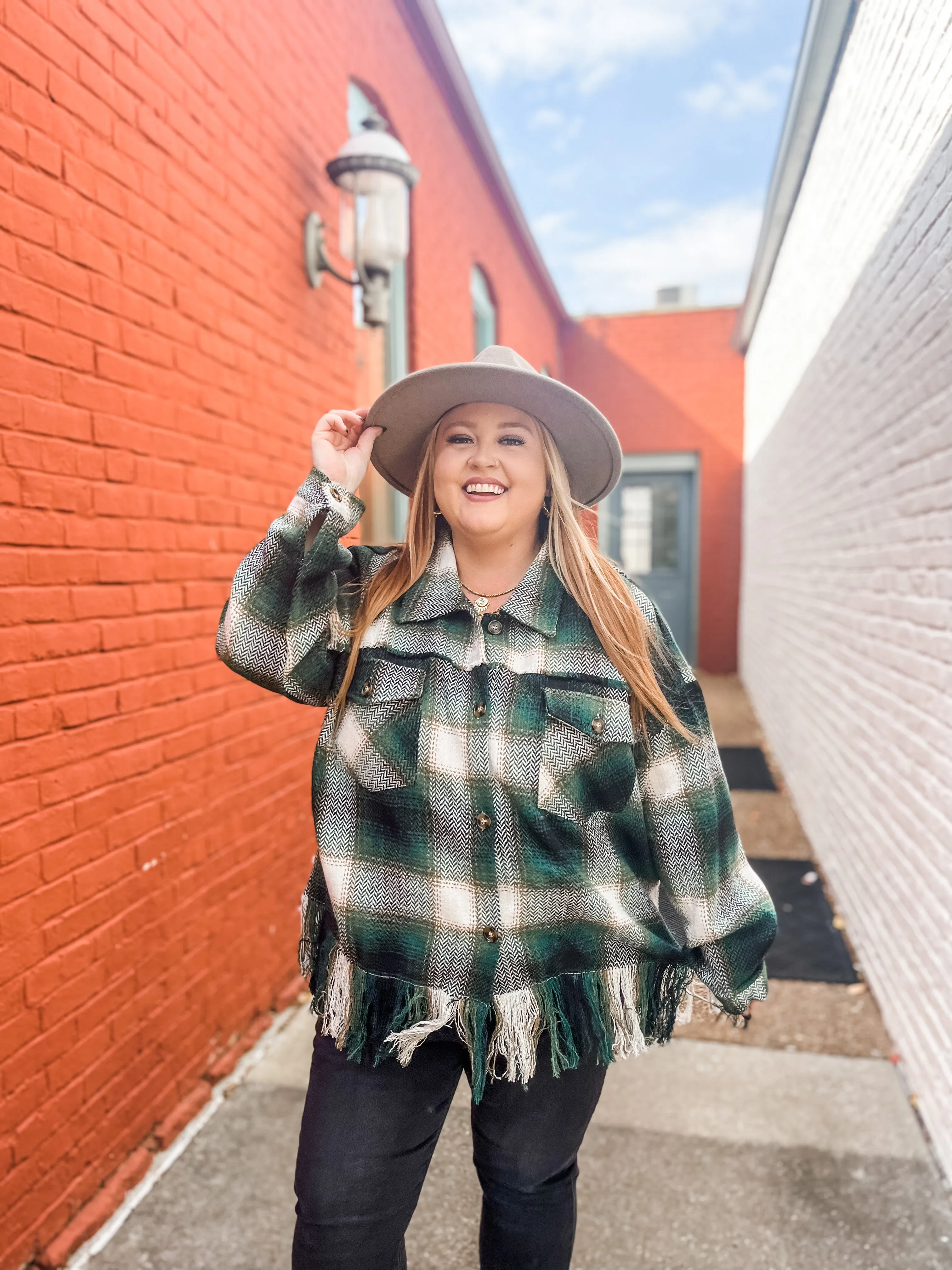 Country Cowgirl Fringe Jacket PLUS