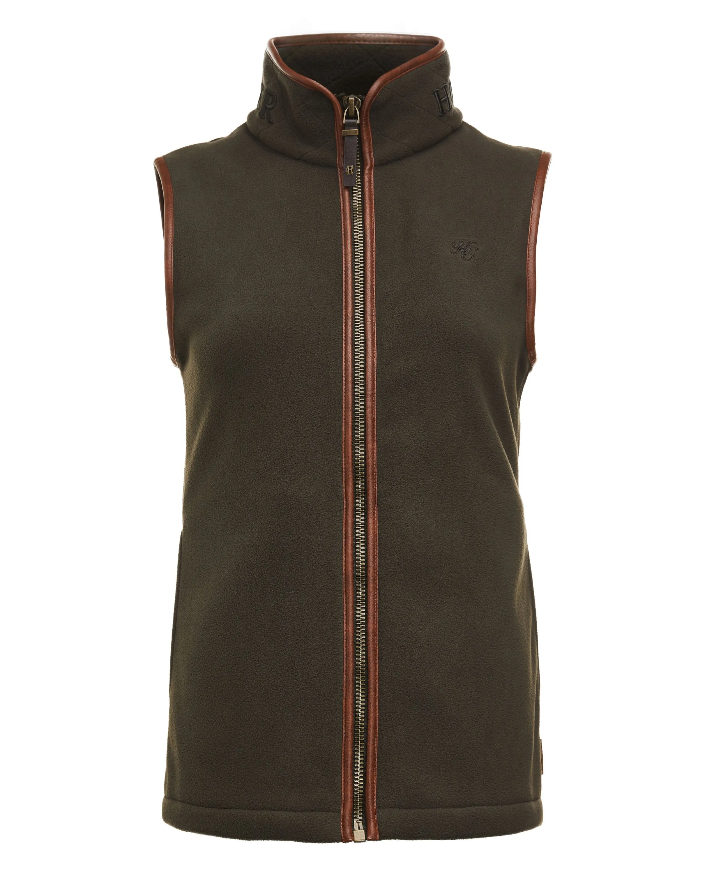 Country Fleece Gilet - Khaki