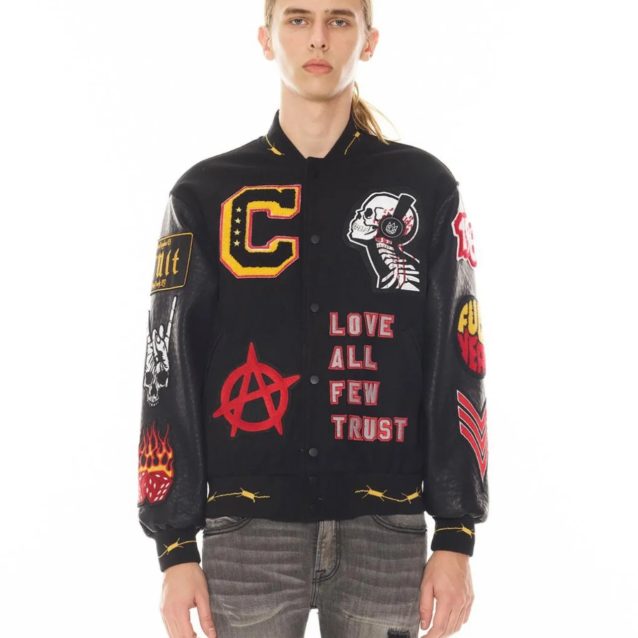 Cult Trust Few Varsity Jacket