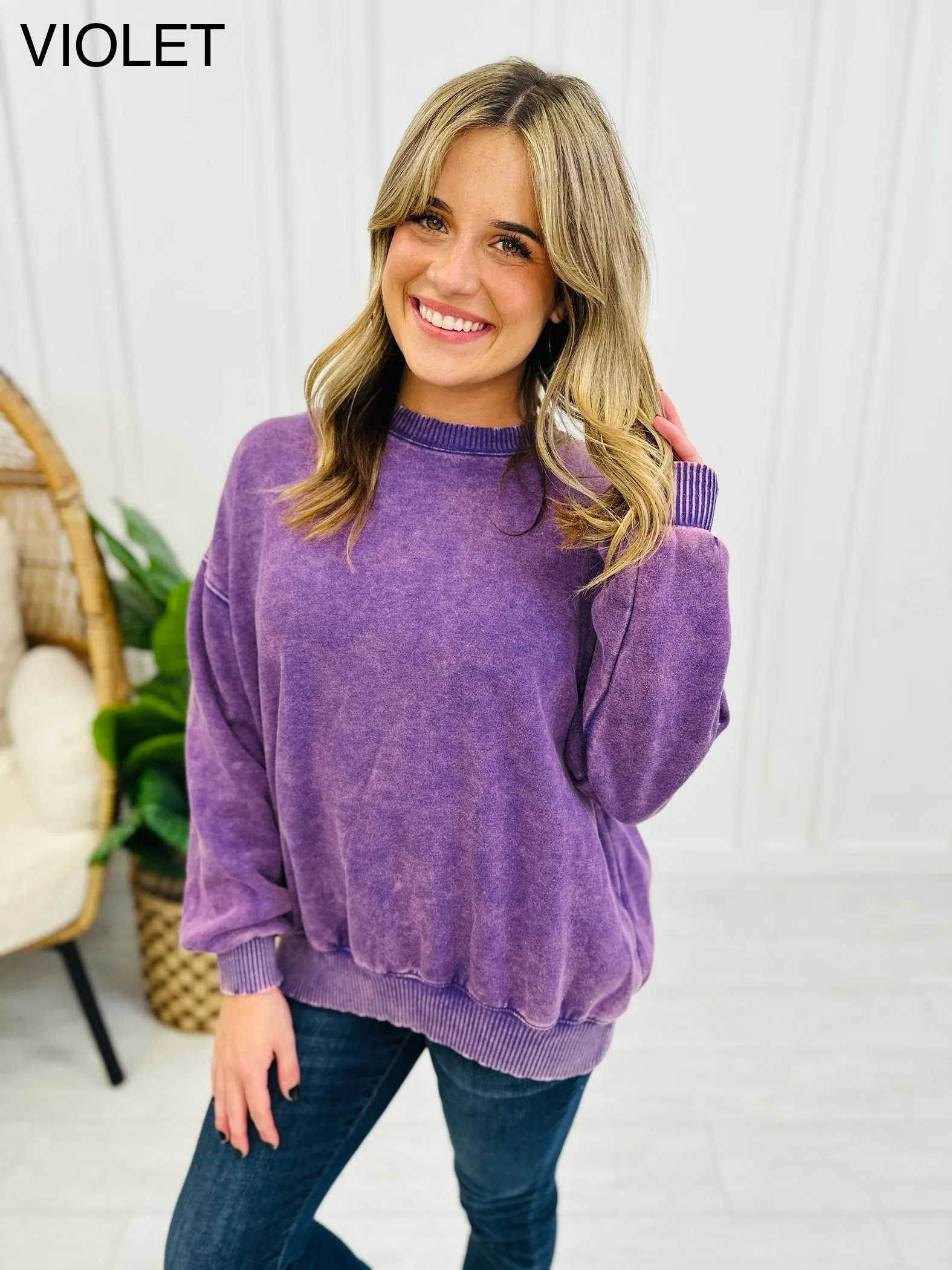 DOORBUSTER! On My Mind Pullover Top- Multiple Colors!