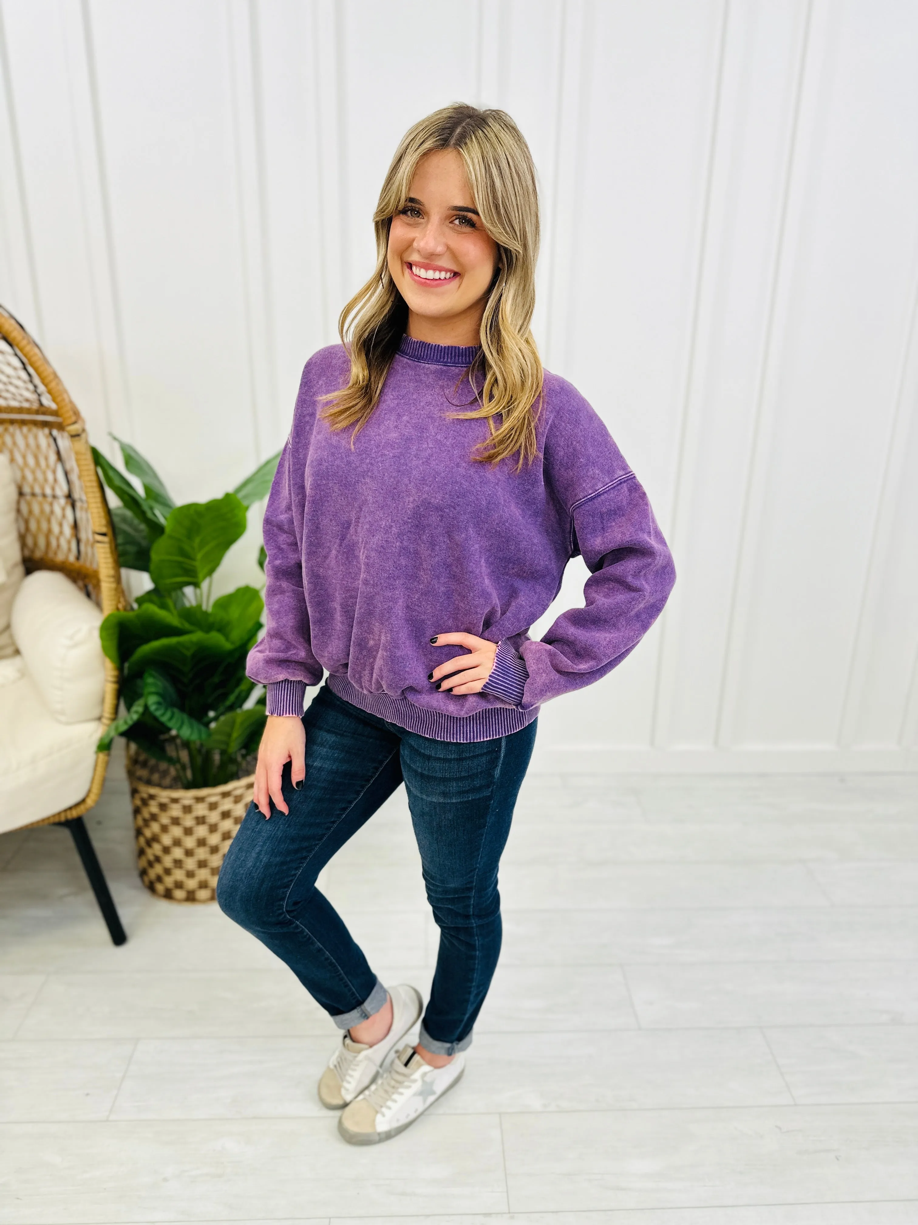 DOORBUSTER! On My Mind Pullover Top- Multiple Colors!