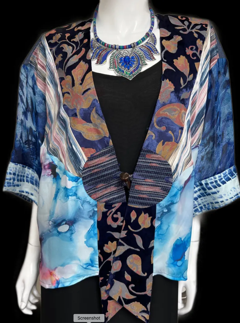 Eastern Moon Hippie Chic Flirty Fashionista Jacket