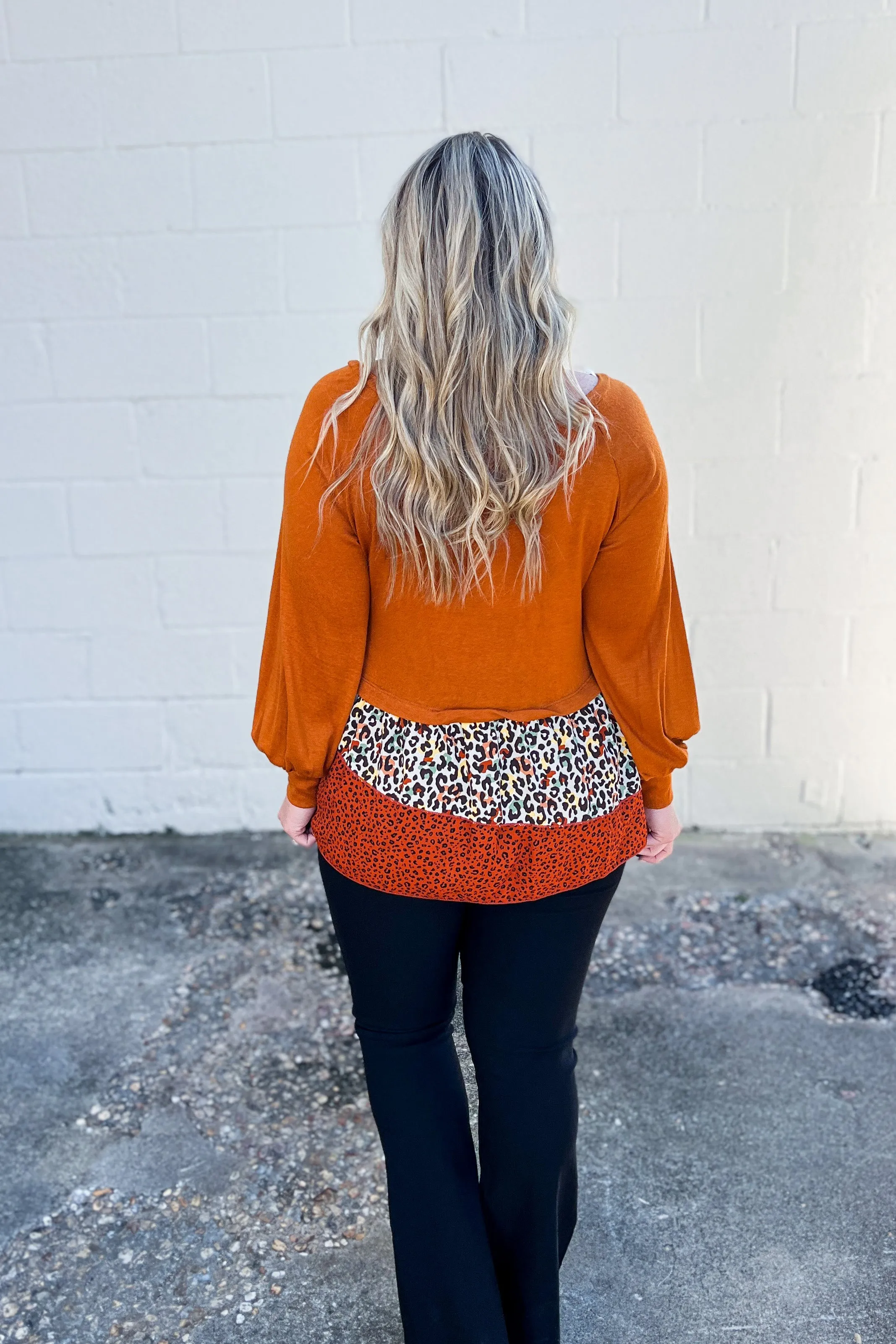 Fall Is Here Peplum Top