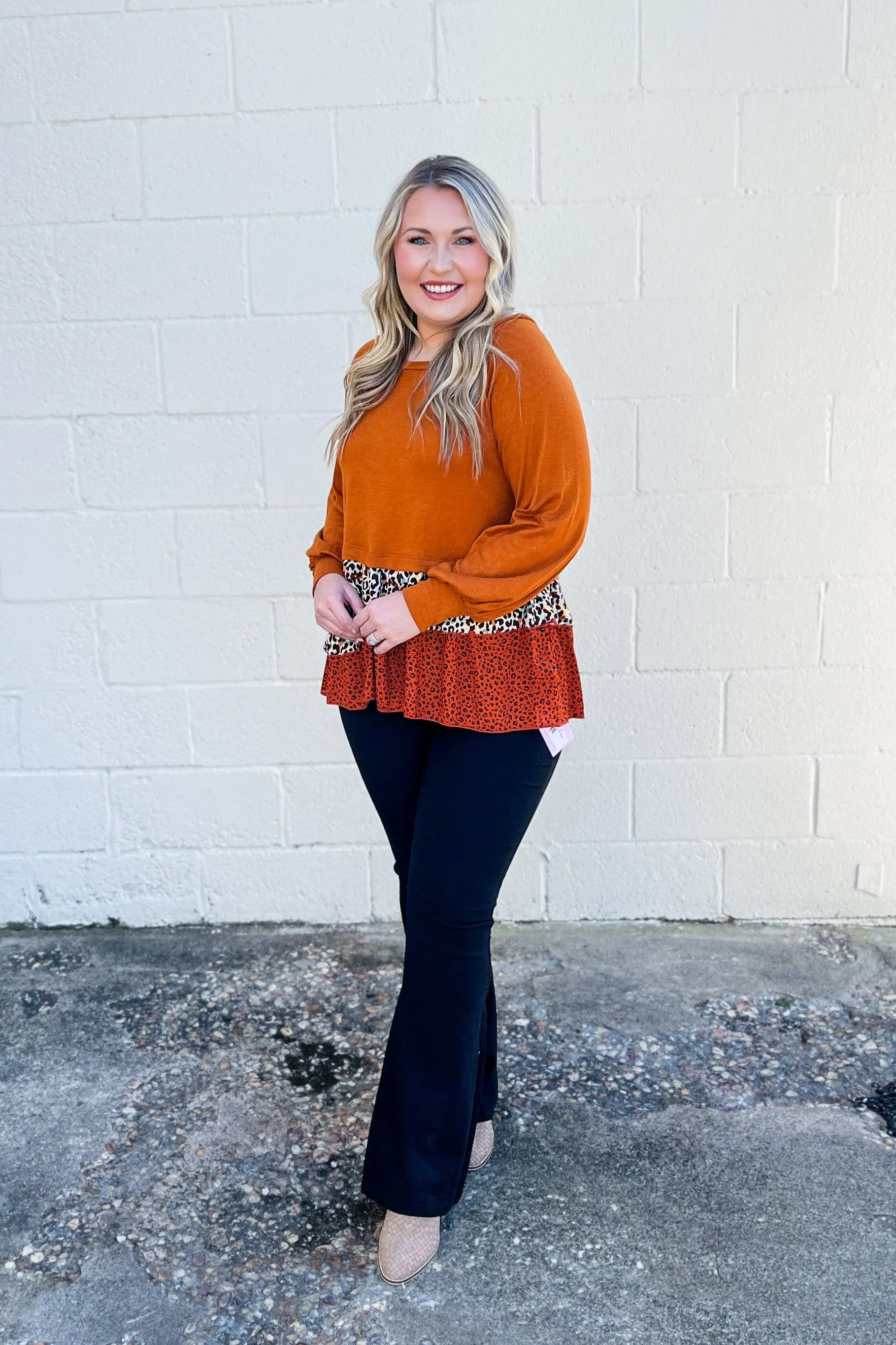 Fall Is Here Peplum Top