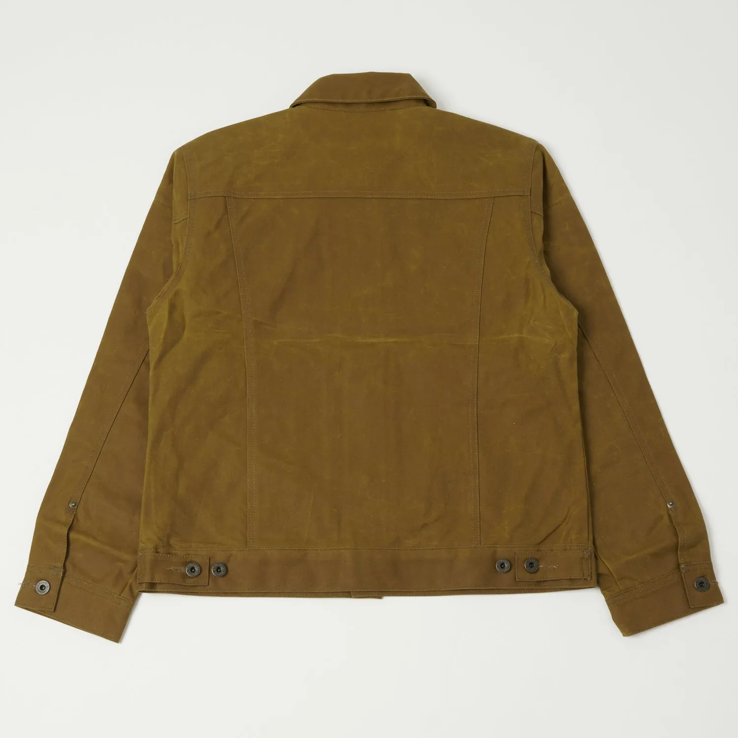 Filson Tin Cloth Short Lined Cruiser Jacket - Dark Tan