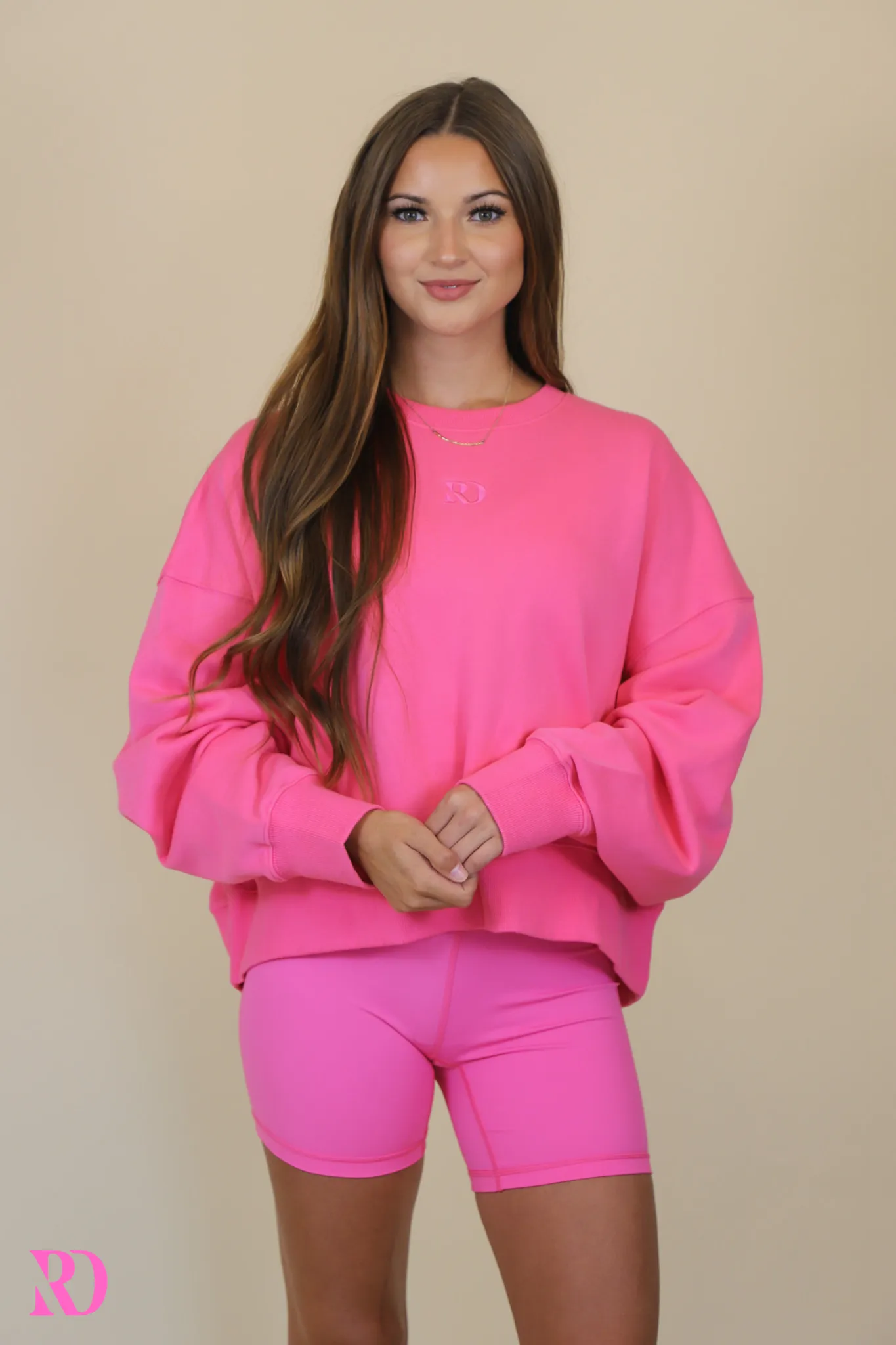 FLAMINGO TONE PULLOVER | RD ESSENTIALS