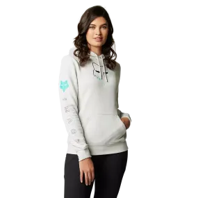 Fox Women's Detonate Pullover Hoody Light Grey