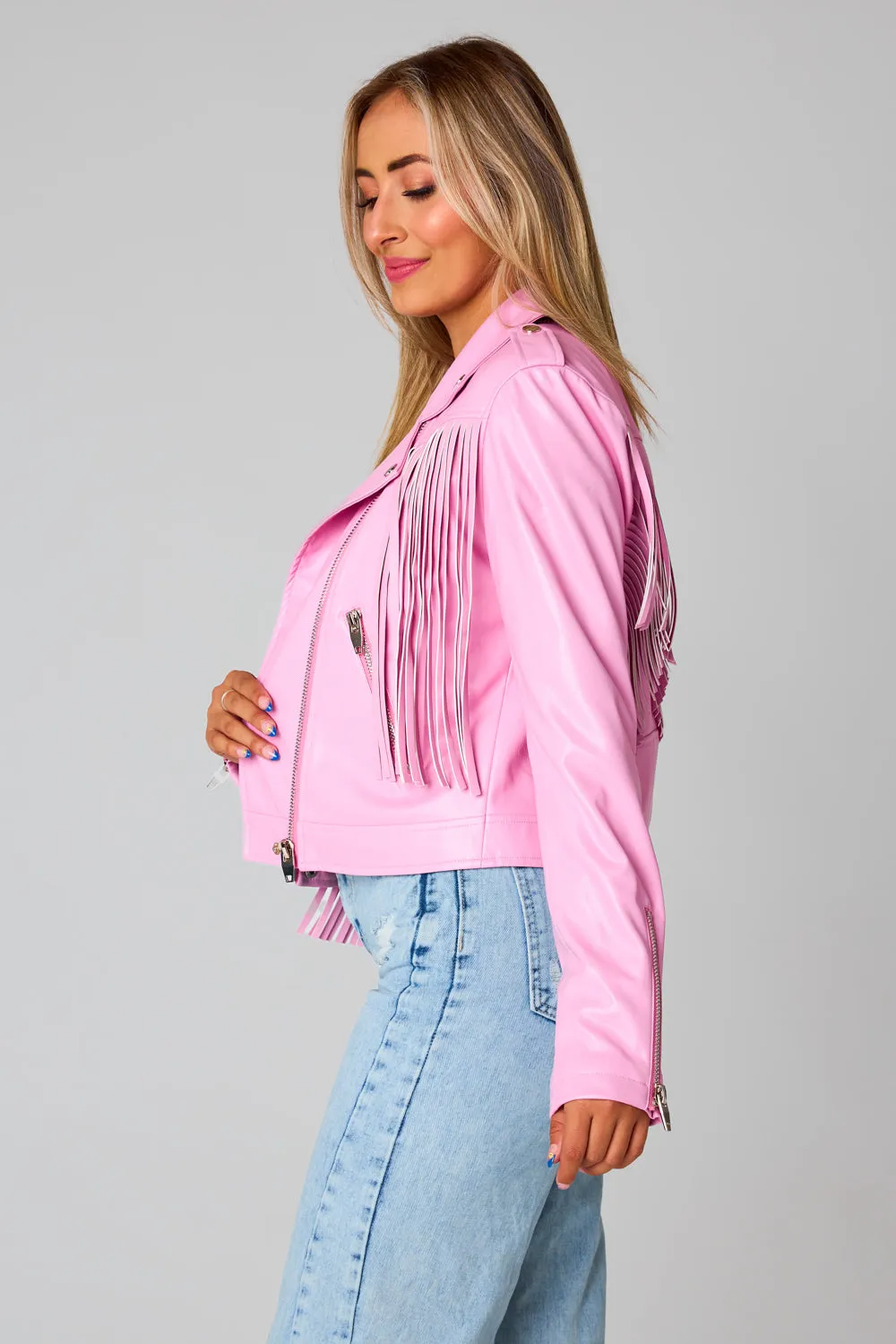 Francesca Fringe Jacket