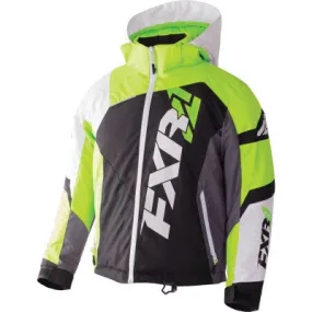 FXR Revo X Youth Jacket Blk/Wht/Lime