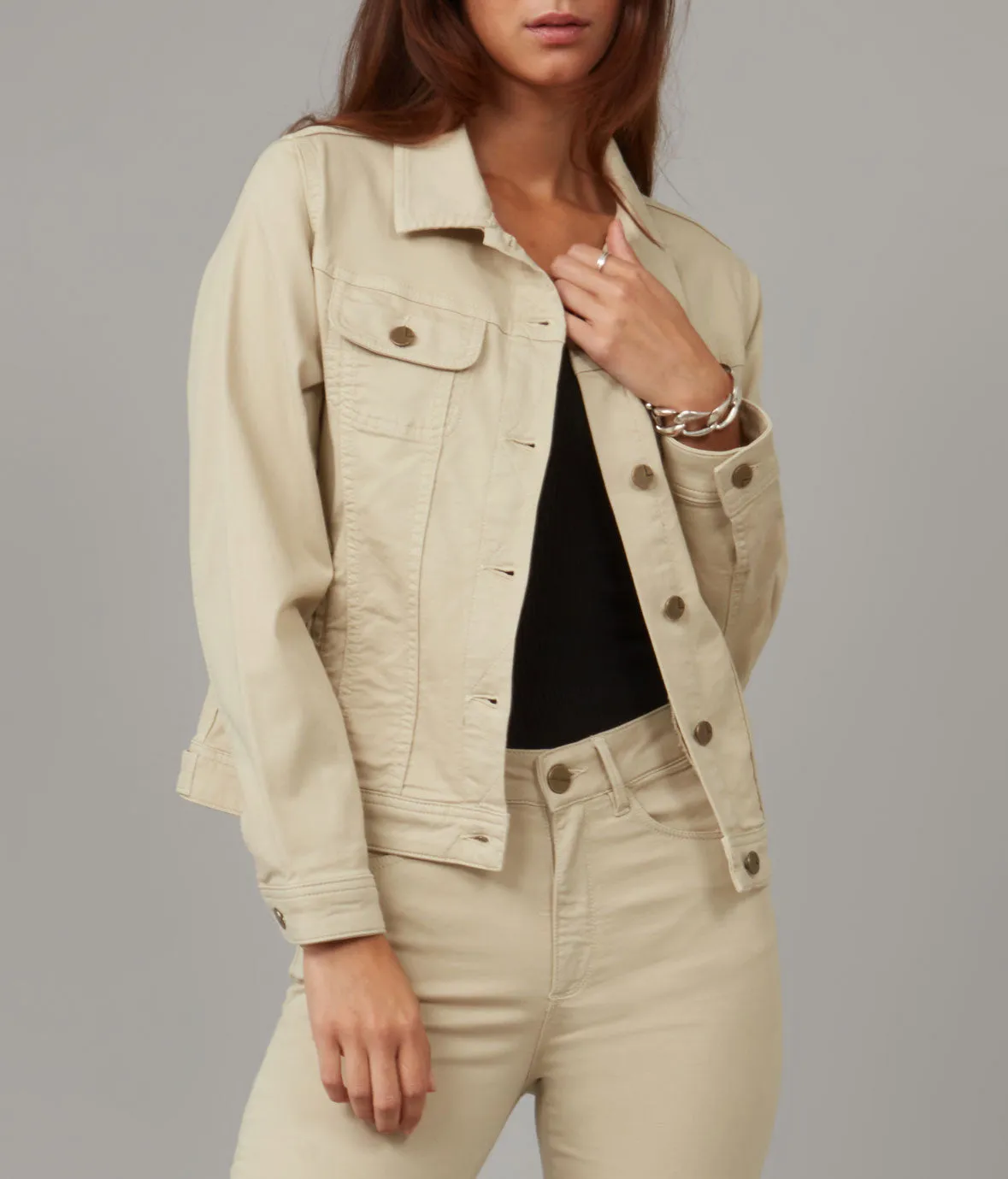 GABRIELLA-SAND Classic Denim Jacket