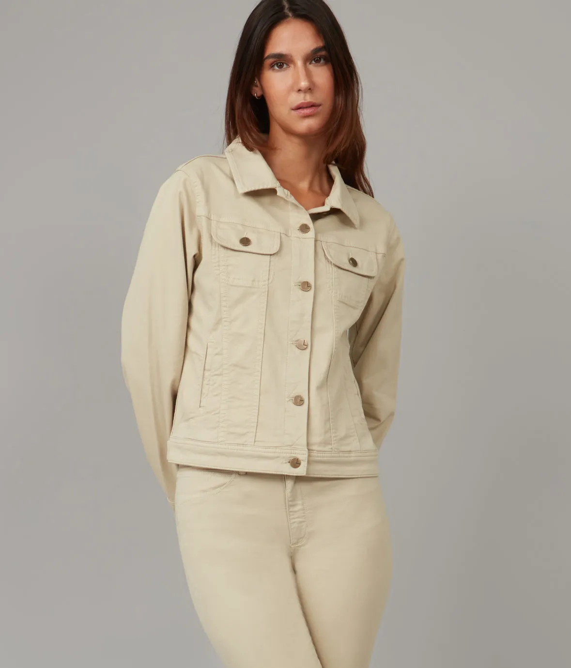 GABRIELLA-SAND Classic Denim Jacket