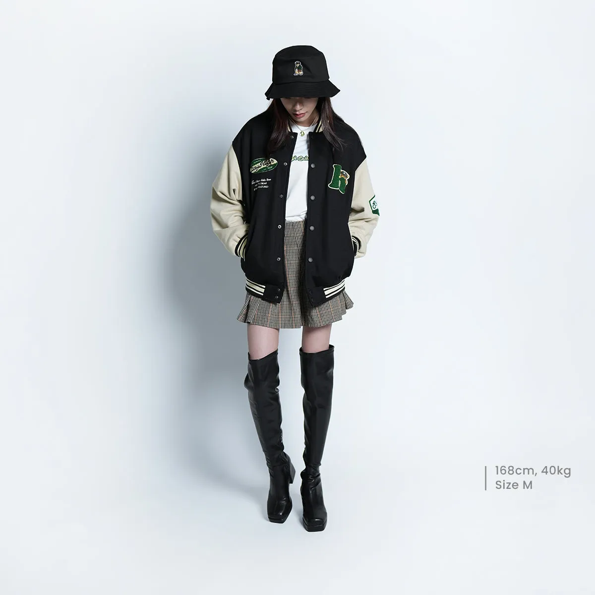 Good Things Take Time Hiro Varsity Jacket - 121