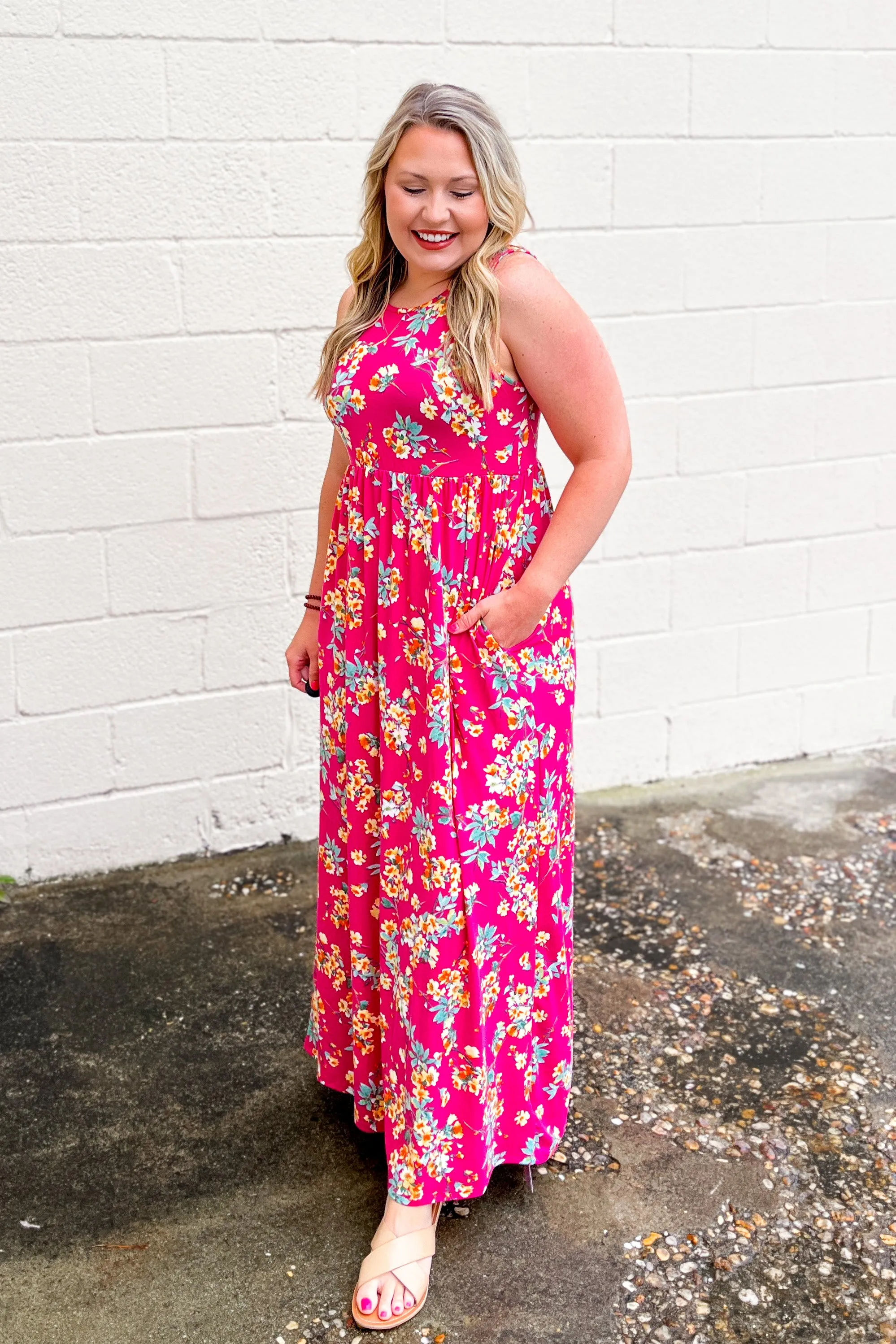 Got That Floral Feeling Maxi Dress