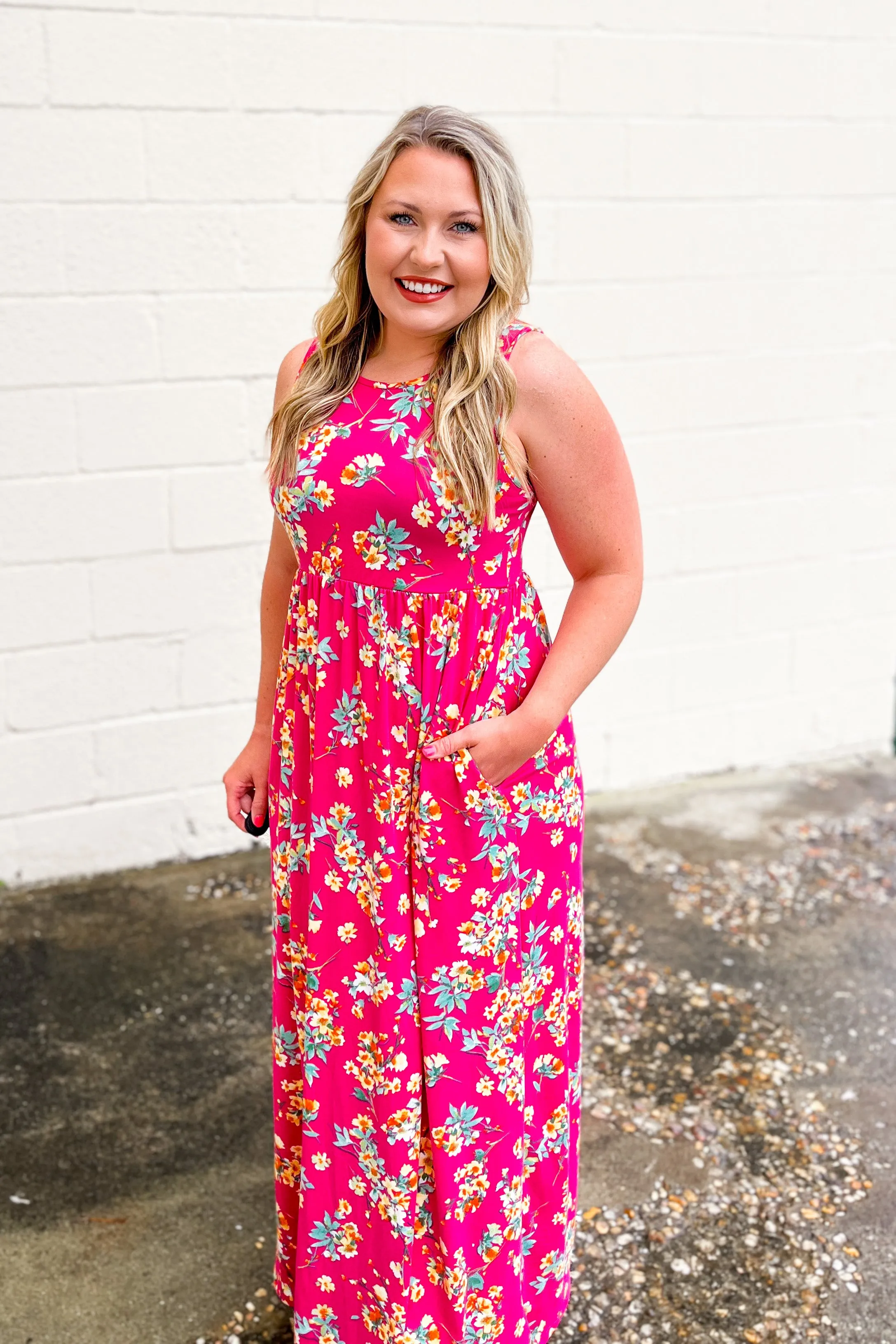 Got That Floral Feeling Maxi Dress