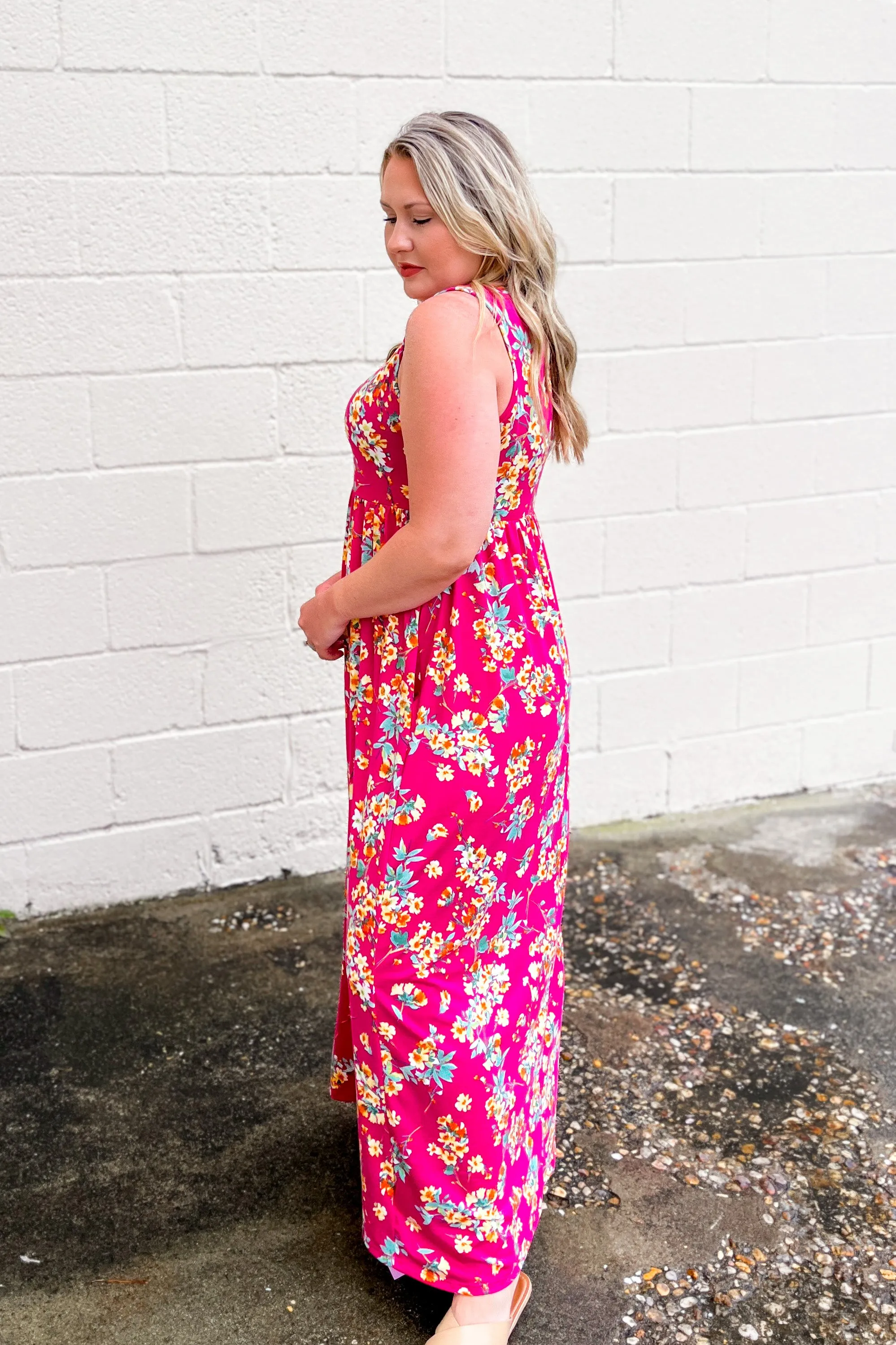 Got That Floral Feeling Maxi Dress