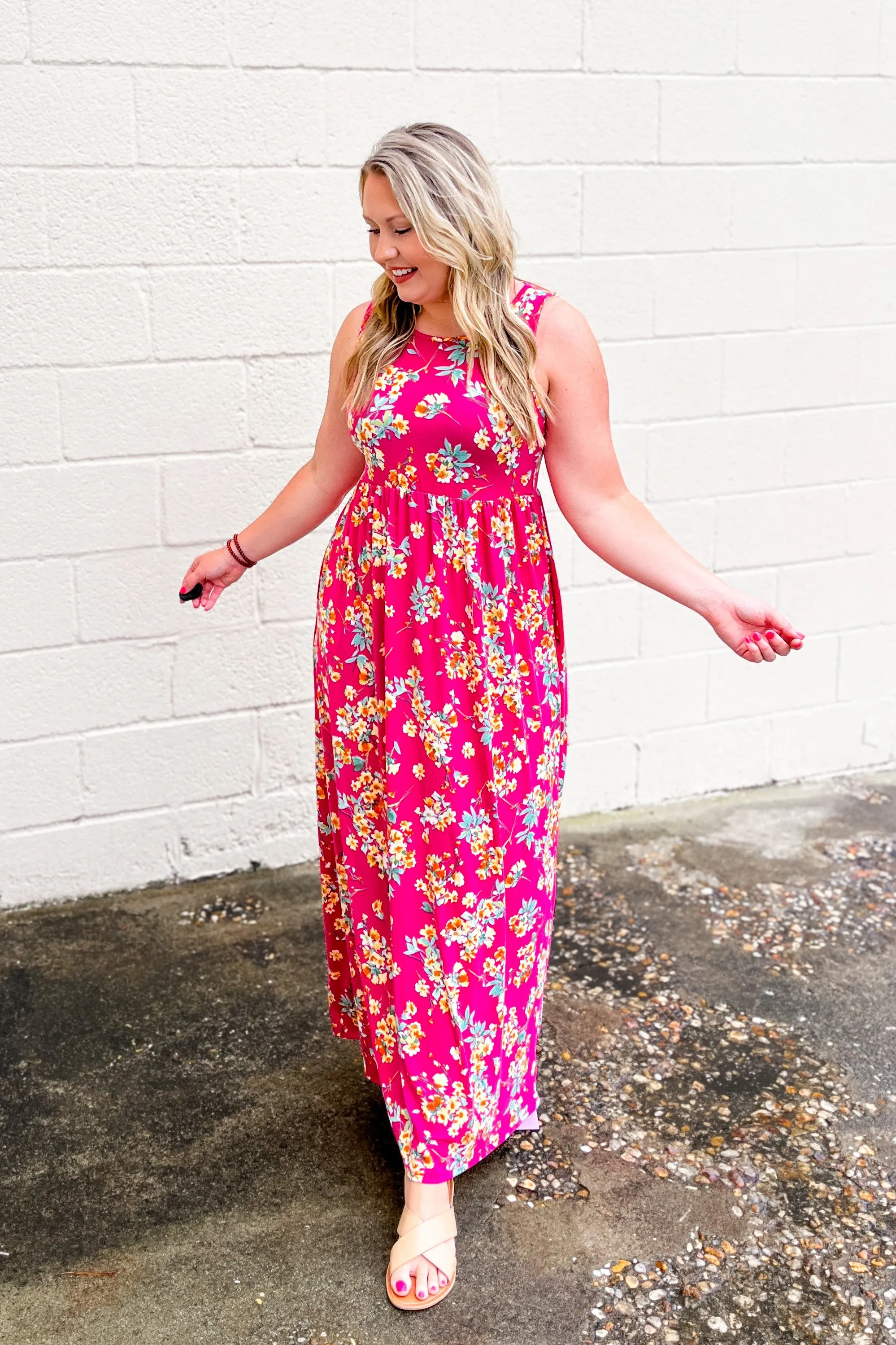 Got That Floral Feeling Maxi Dress