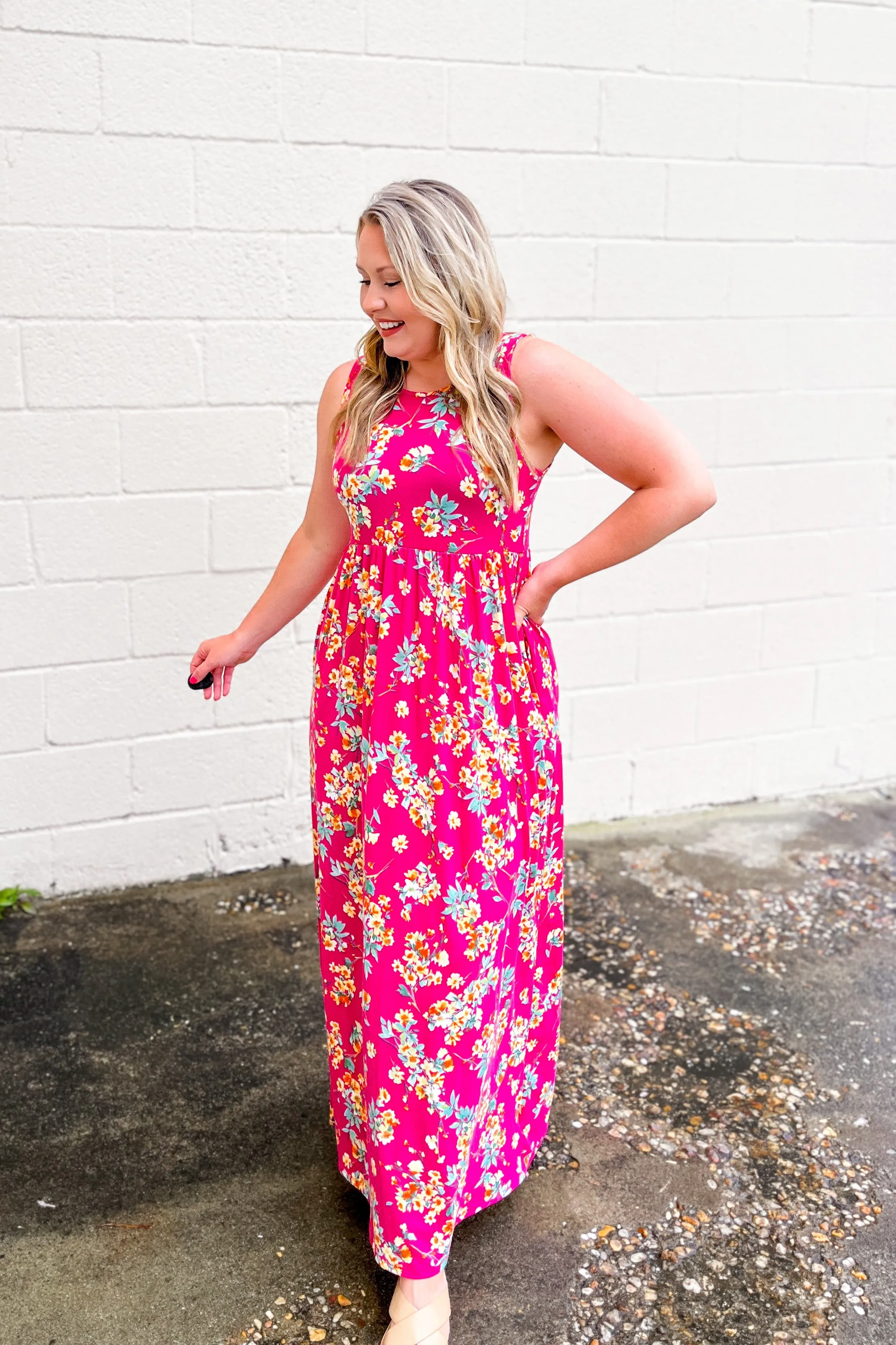 Got That Floral Feeling Maxi Dress