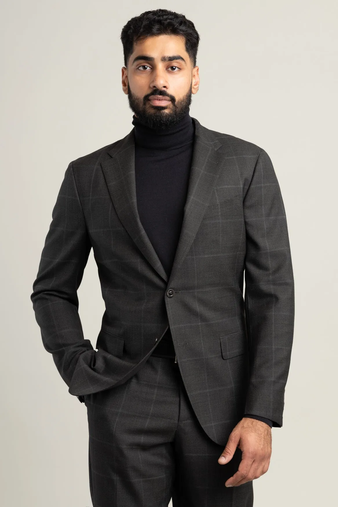 Grey Check Suit