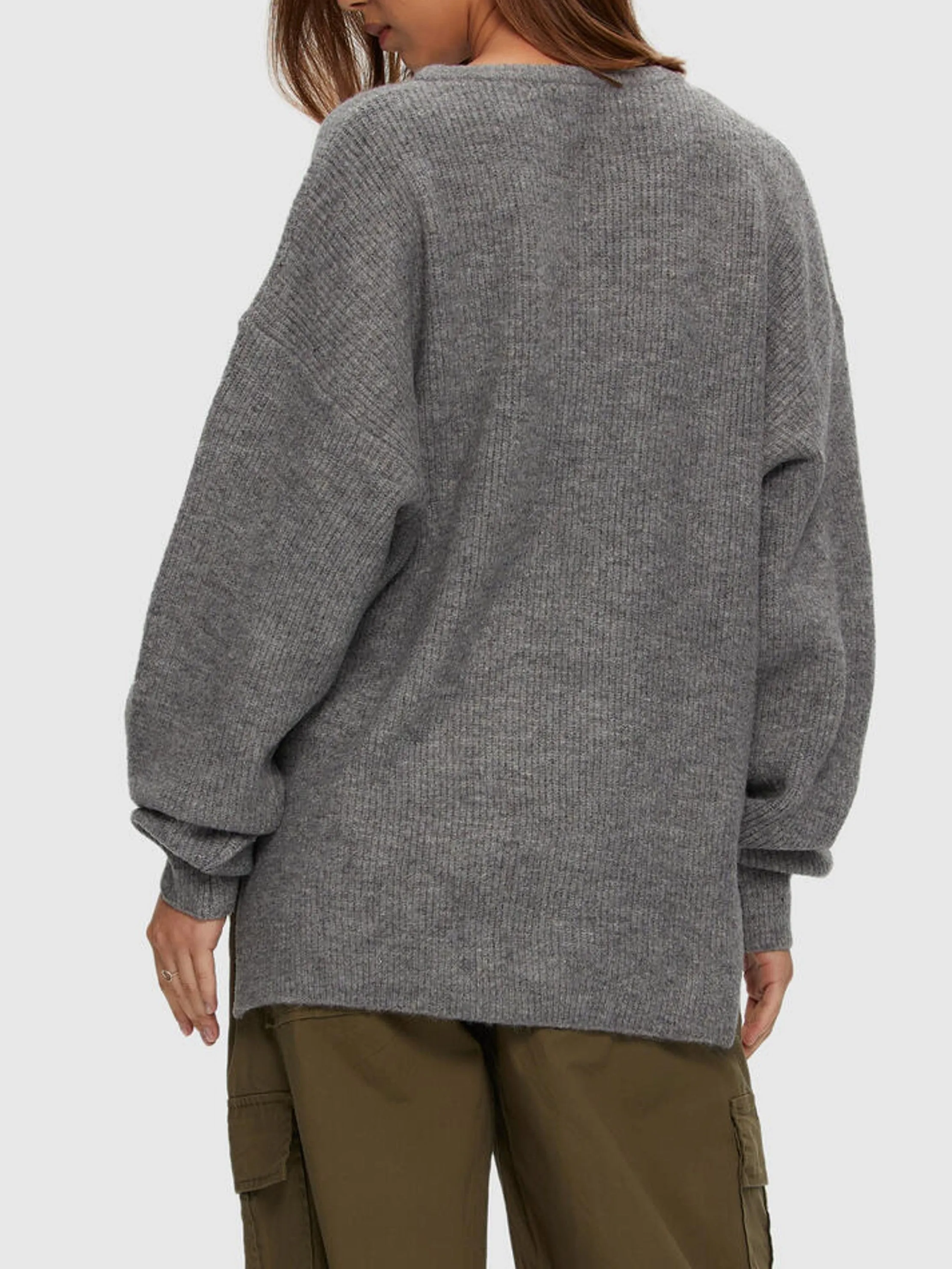 KUWALLA Pullover Crew Knit Sweater