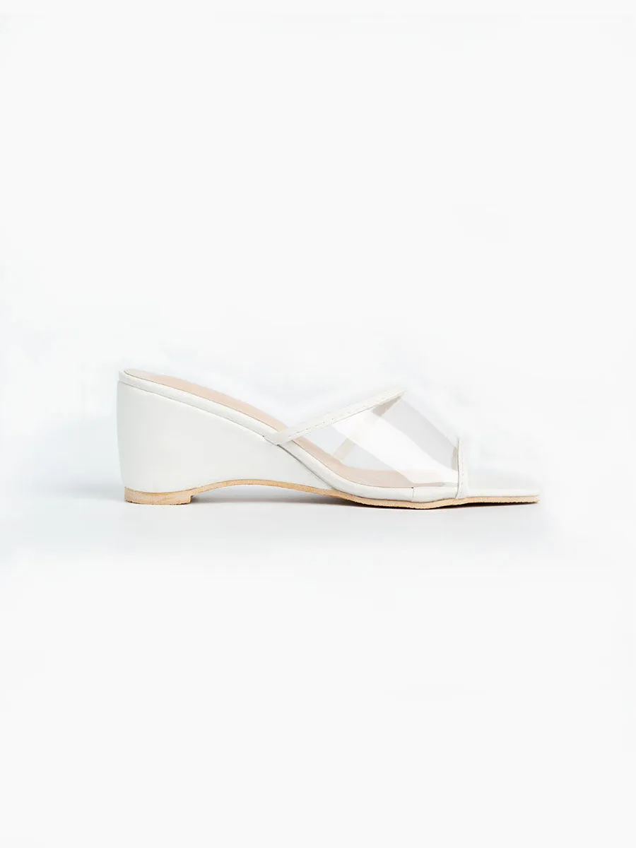 Lindsey Transparent Wedges