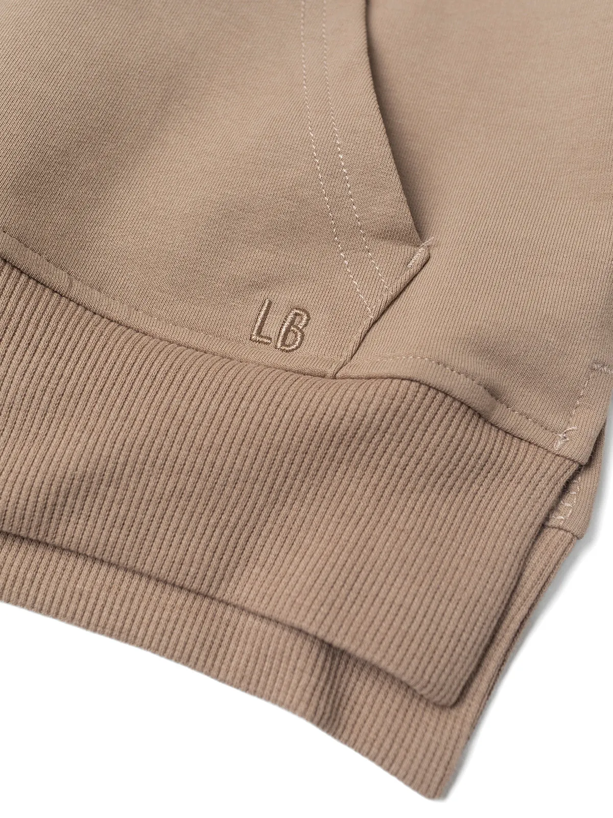 Little Bipsy Pocket Pullover - Taupe