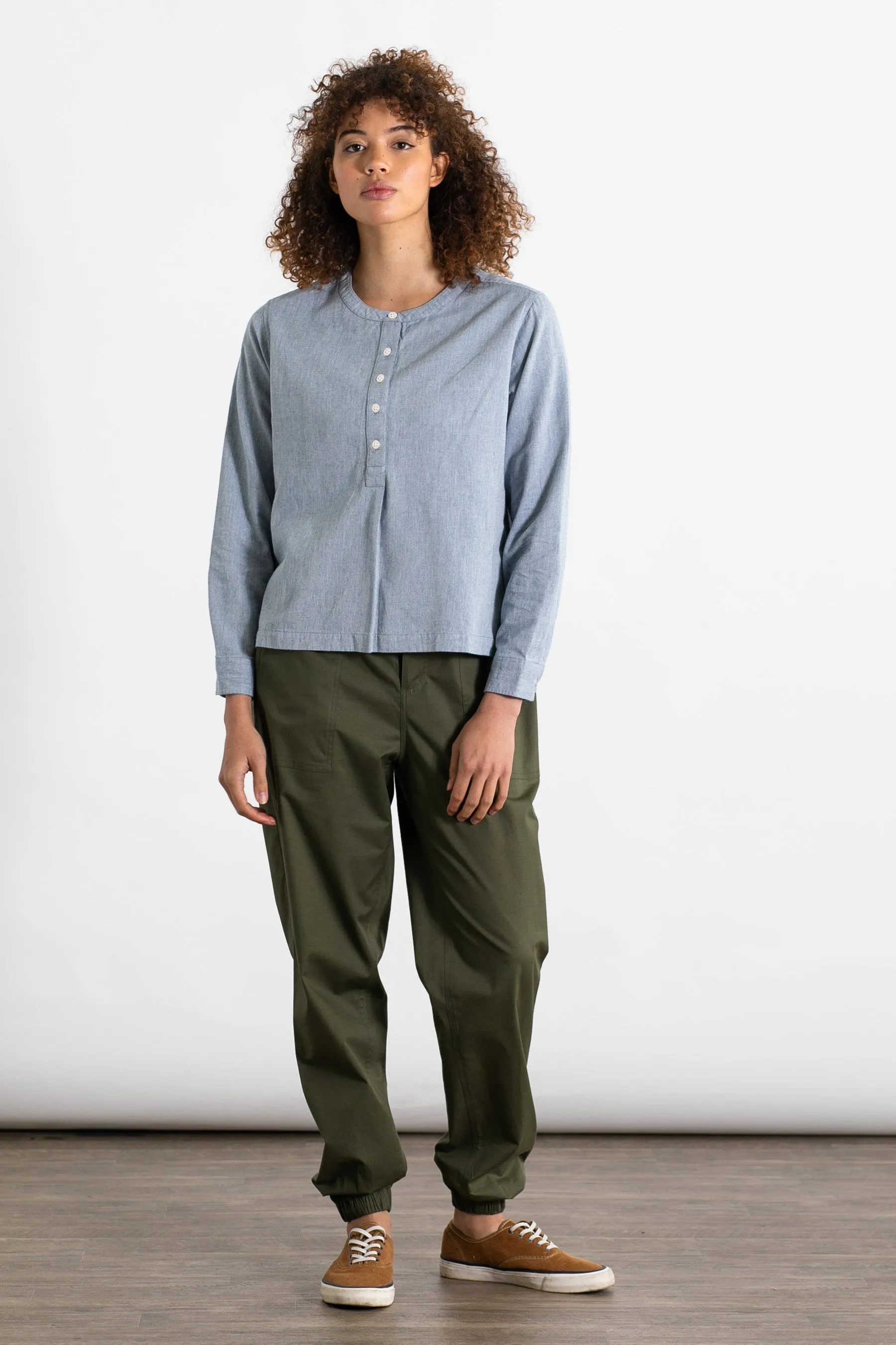 Maren Pullover / Light Surf