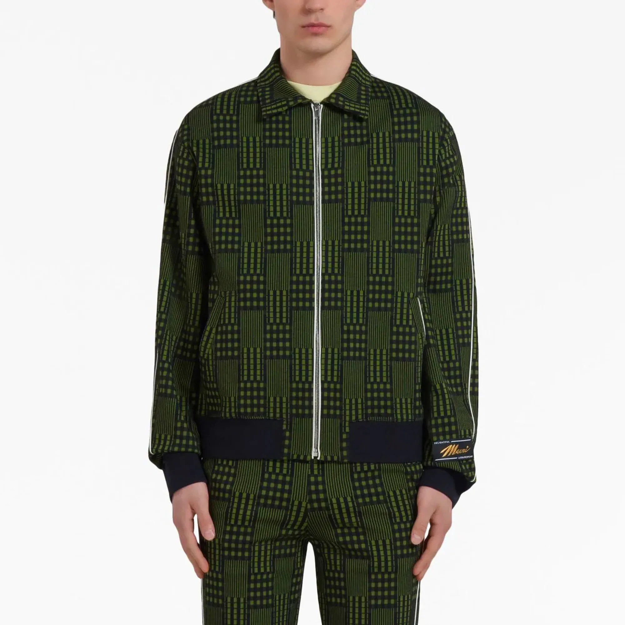 Marni Mens Zip Up Jacket