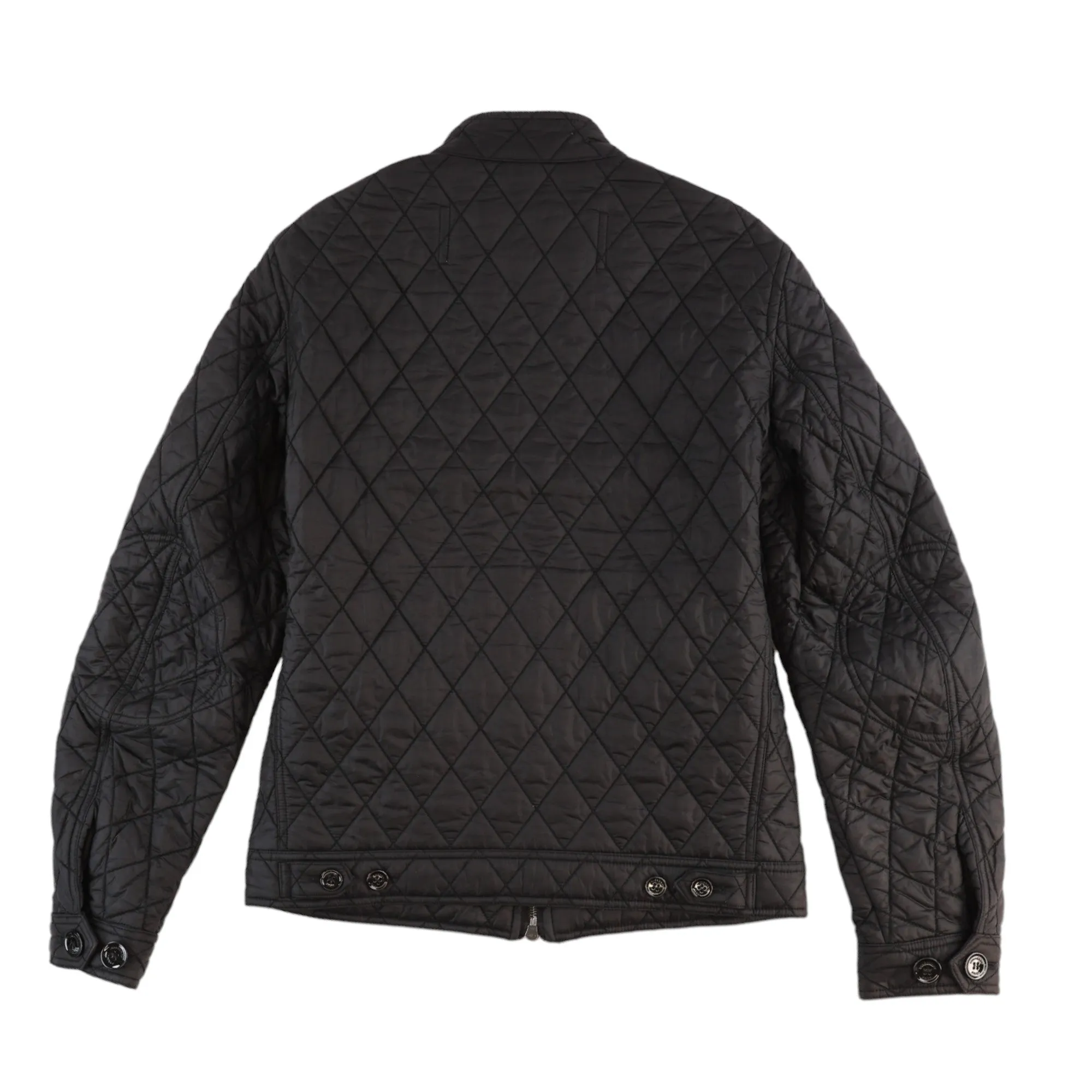 Men's Quilted Jacket Black Size S