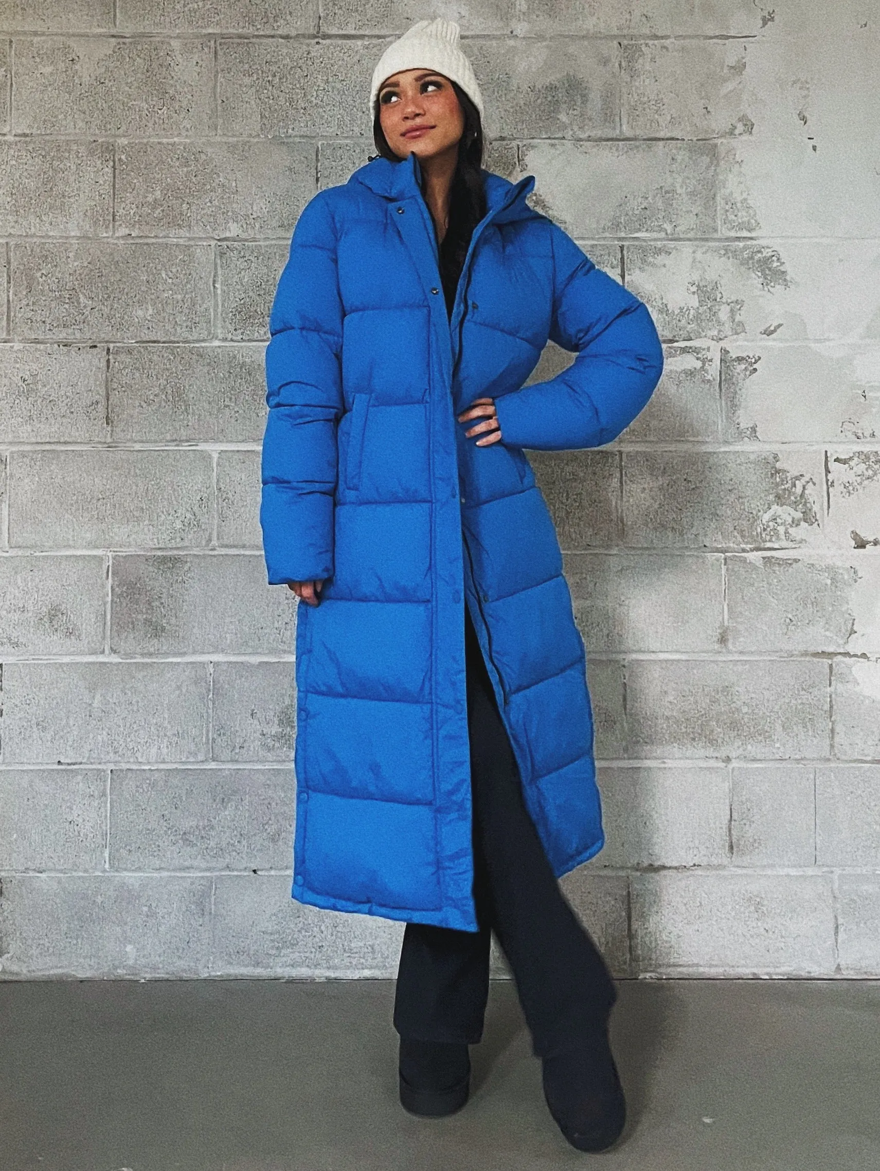 ONLY Piper Long Hooded Puffer Jacket