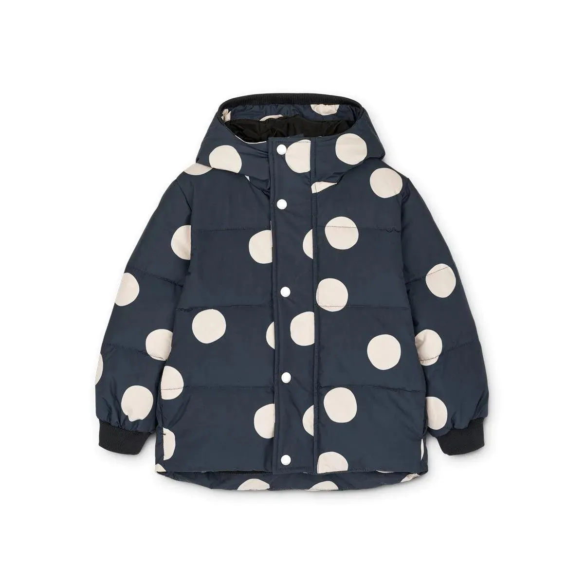 Palle Puffer Jacket - Mega dot / Midnight navy