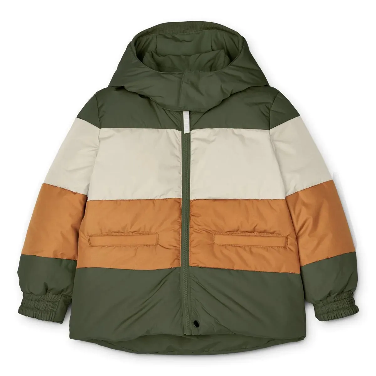 Paloma Puffer Jacket - Hunter Green Multi Mix