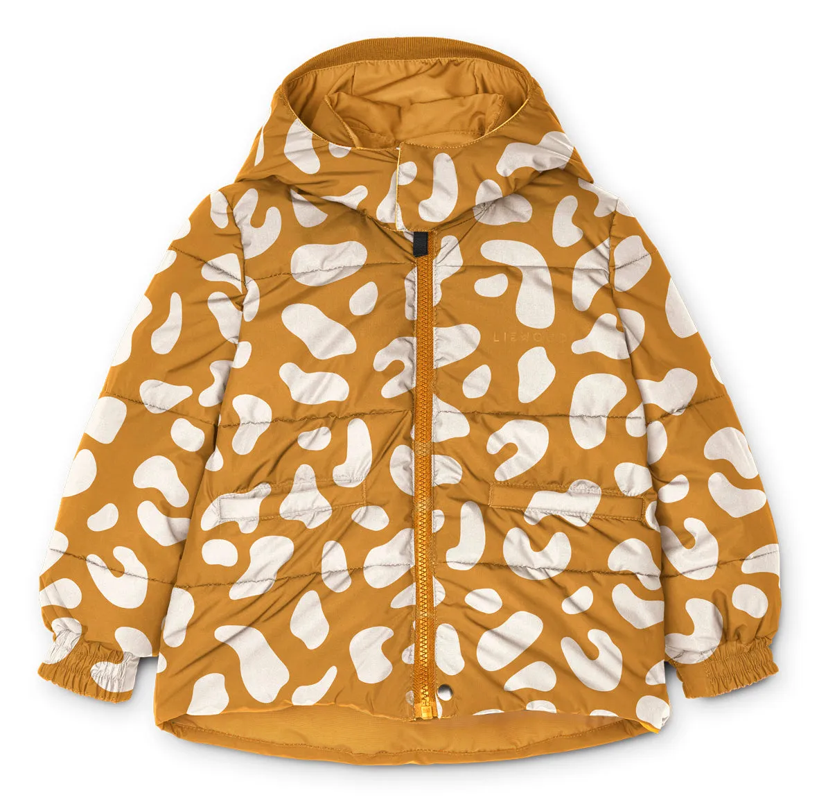 Paloma Puffer Jacket - Reversible Mega Leo / Golden Caramel