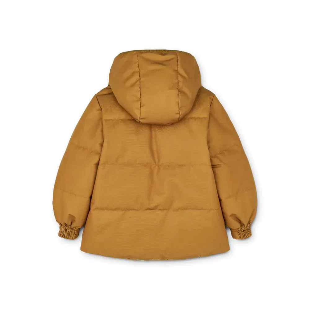 Paloma Puffer Jacket - Reversible Mega Leo / Golden Caramel