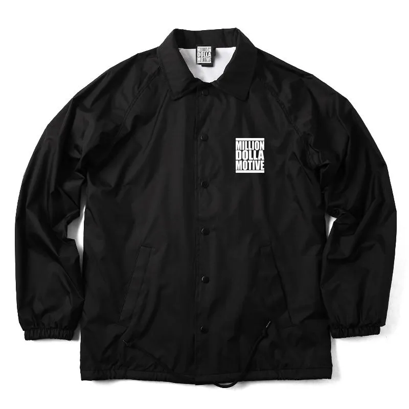 Paper Addict - Black Coaches Jacket